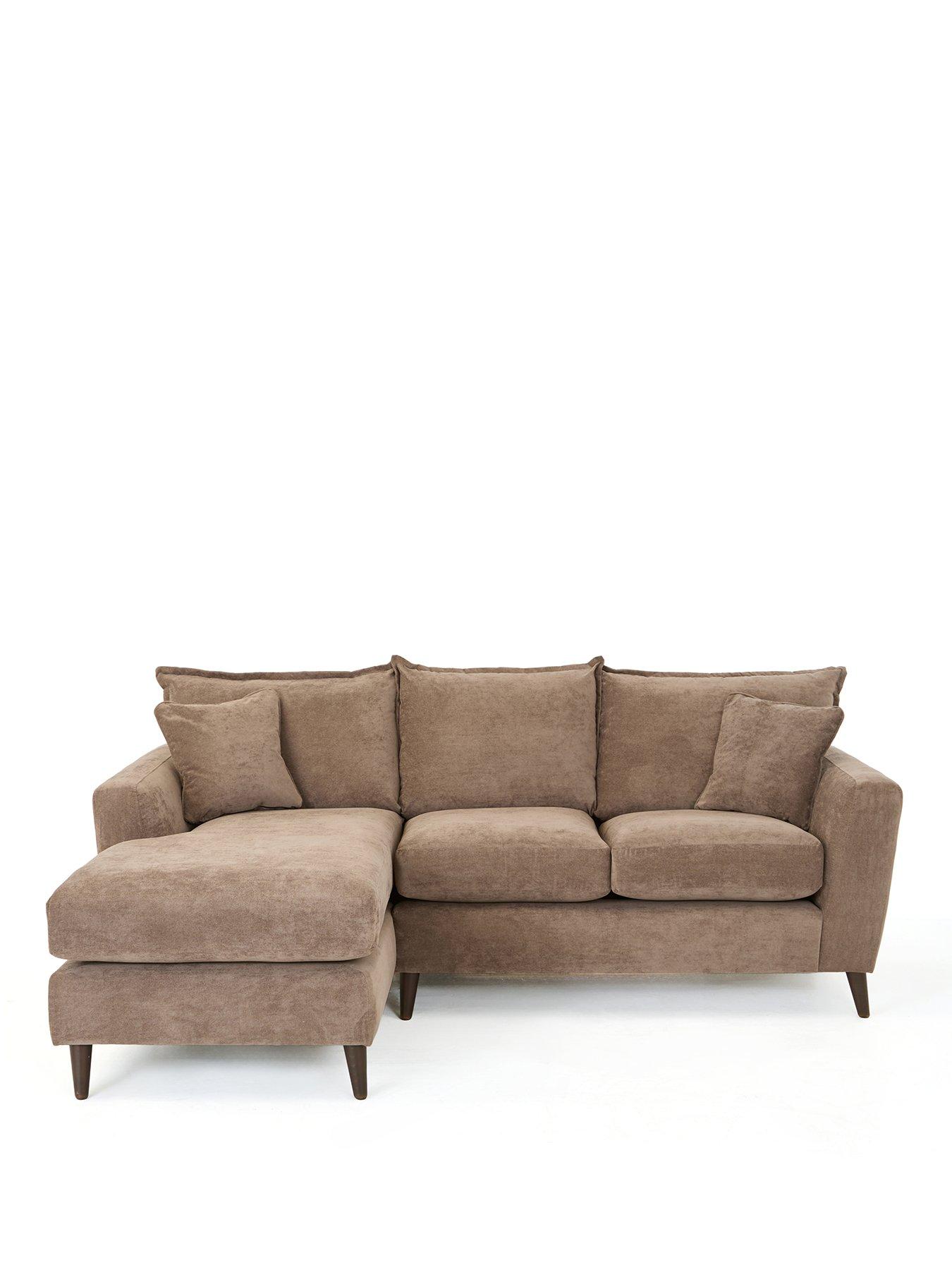 Image 2 of 7 of The Very Collection Bakerloo Left Hand 3 Seater Fabric Chaise&nbsp;- Made to Order in the UK