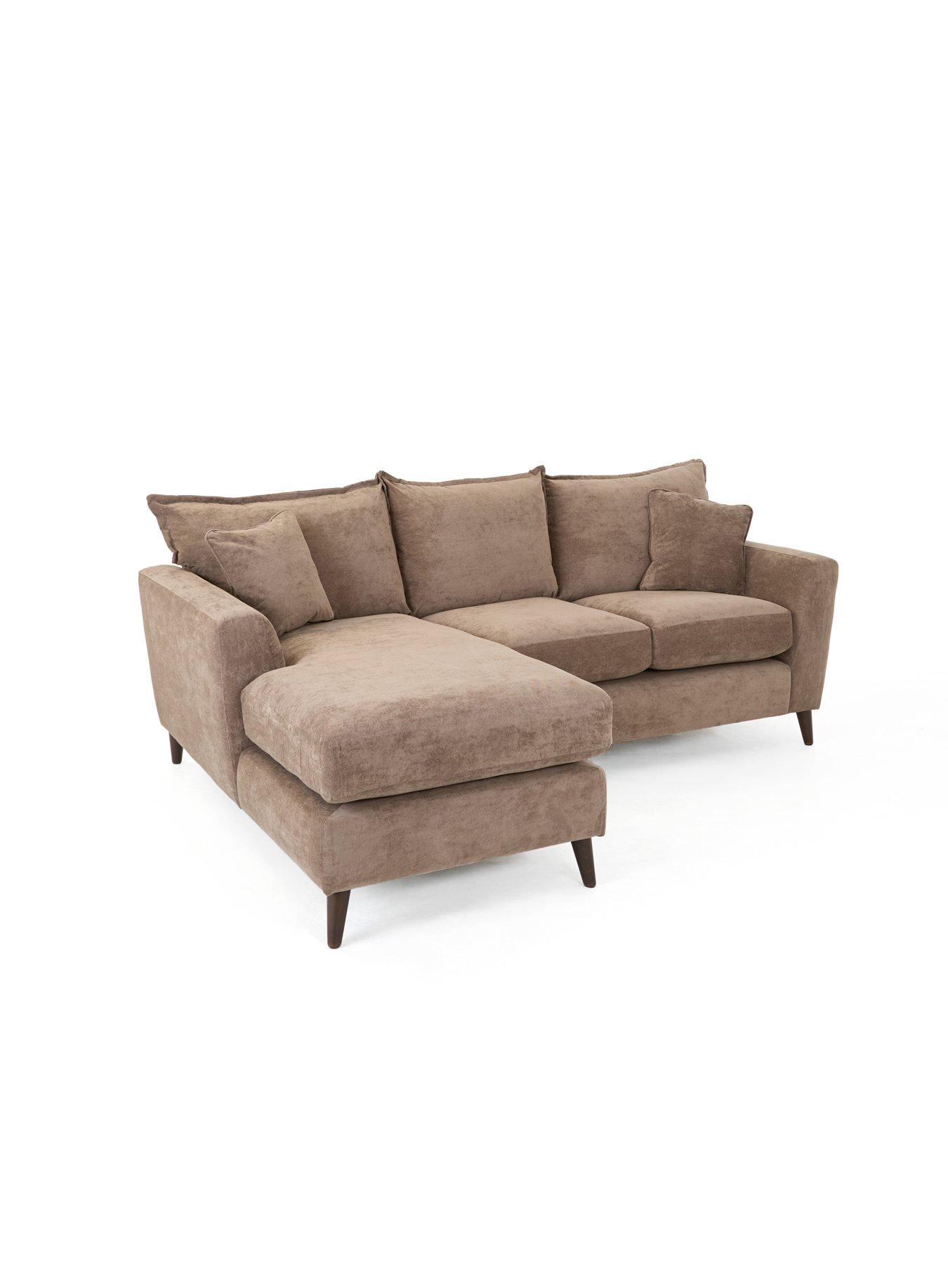 Image 3 of 7 of The Very Collection Bakerloo Left Hand 3 Seater Fabric Chaise&nbsp;- Made to Order in the UK