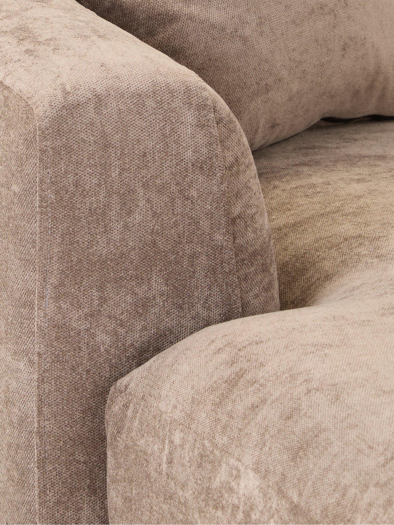 Image 4 of 7 of The Very Collection Bakerloo Left Hand 3 Seater Fabric Chaise&nbsp;- Made to Order in the UK