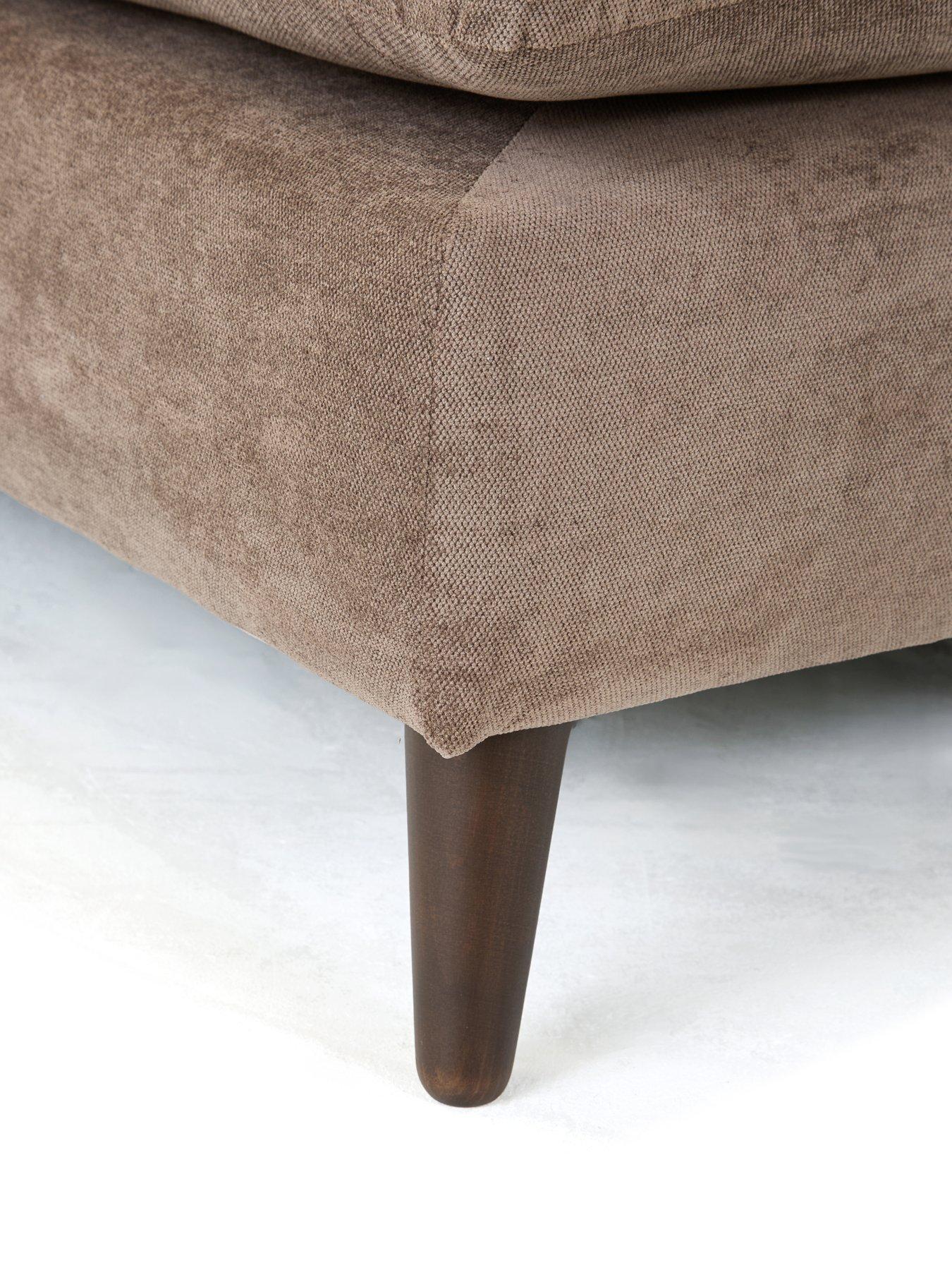 Image 6 of 7 of The Very Collection Bakerloo Right Hand 3 Seater Fabric Chaise&nbsp;- Made to Order in the UK