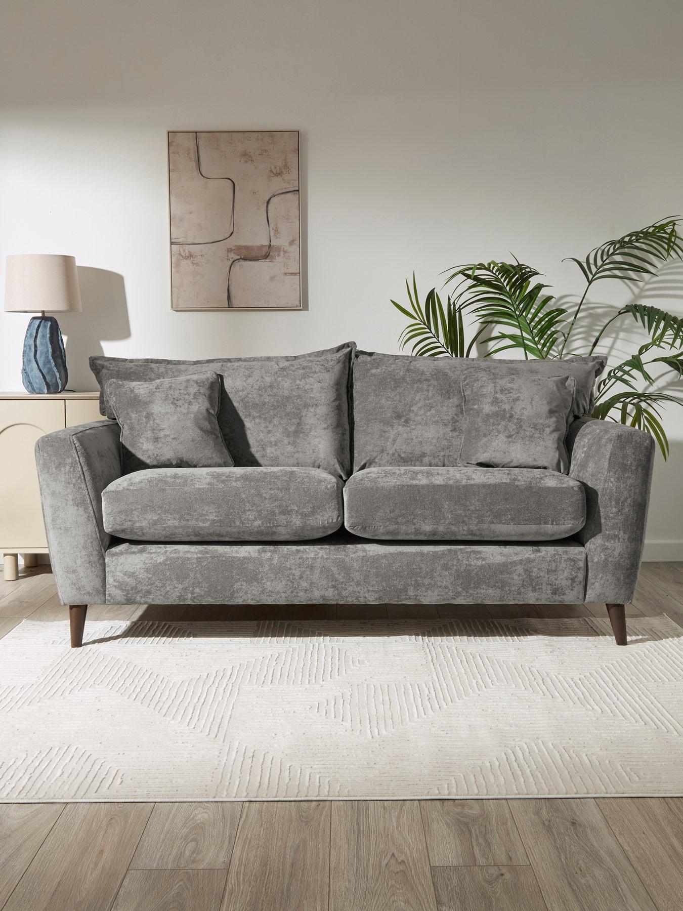 The Very Collection Bakerloo Fabric 3 Seater Fabric Sofa