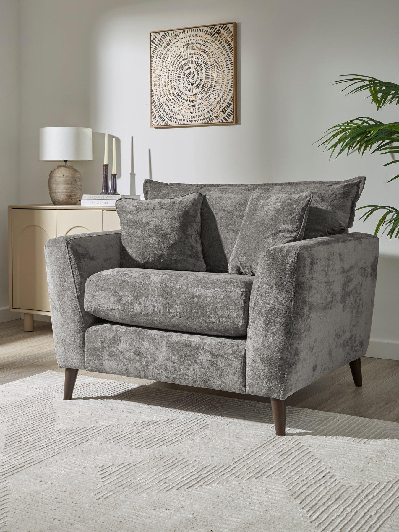 The Very Collection Bakerloo Fabric Snuggle Chair - Made to Order in the UK