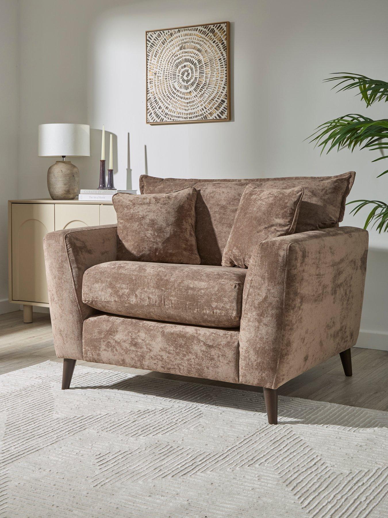 The Very Collection Bakerloo Fabric Snuggle Chair - Made to Order in the UK
