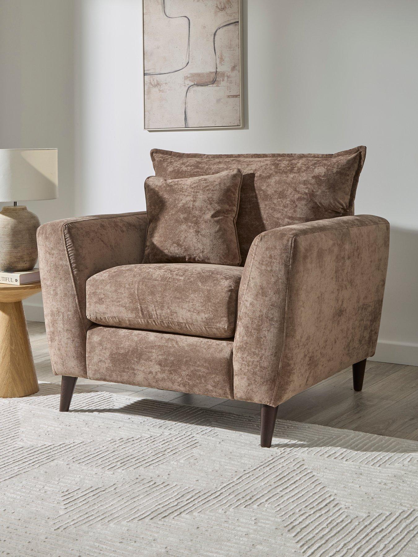 The Very Collection Bakerloo Fabric Armchair - Made to Order in the UK
