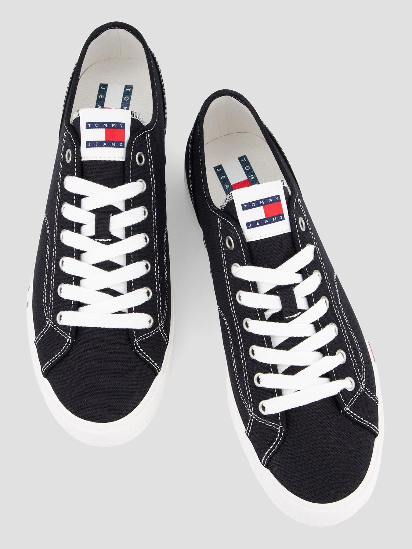 Image 3 of 7 of Tommy Jeans Archive Vulc Y2K Trainers - Black