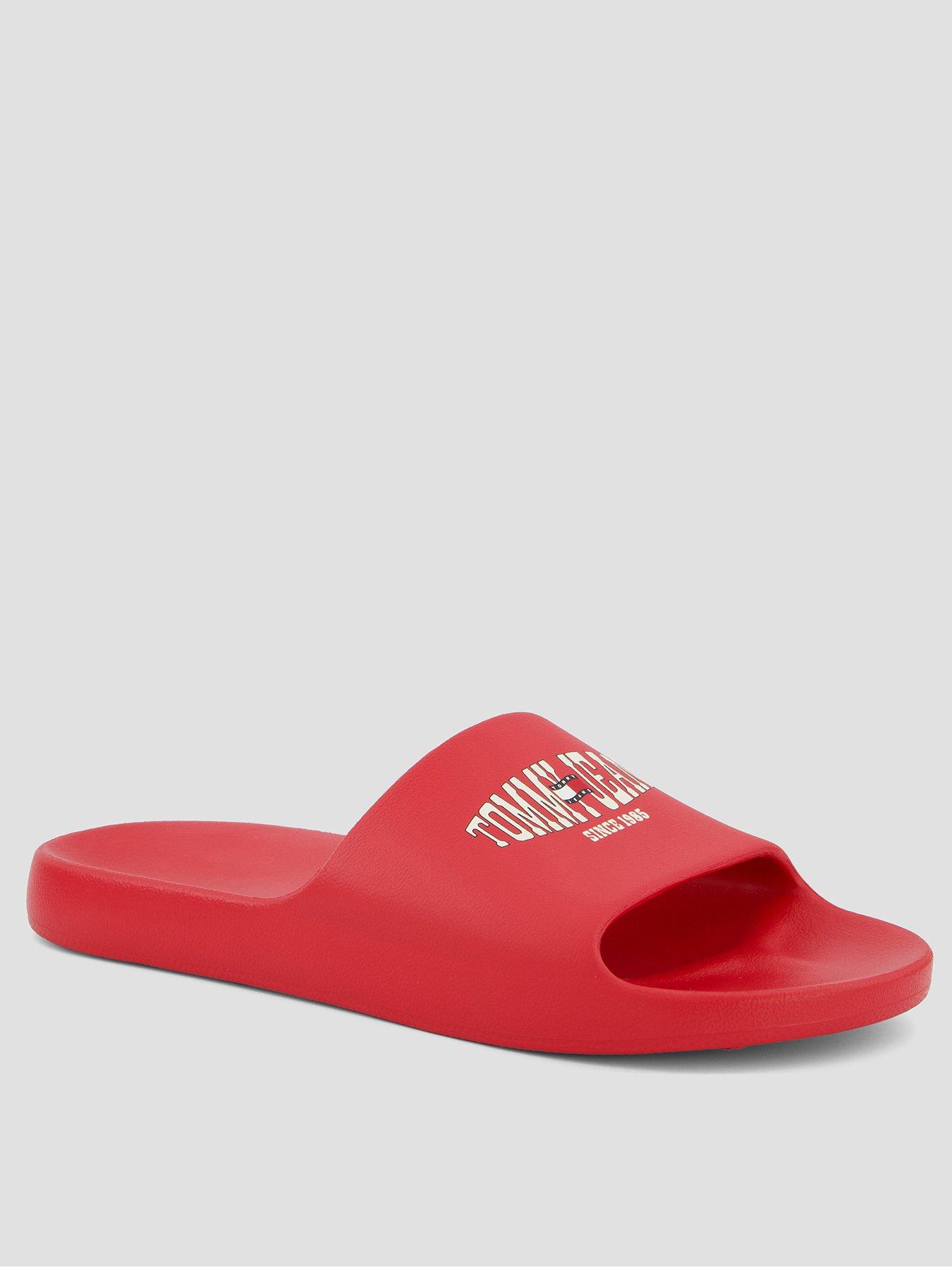 Tommy Jeans Injected Sandals, Red, Size 44, Men