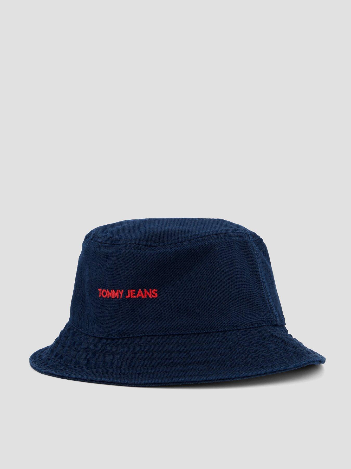 Tommy Hilfiger Denim Chambray Stripe Bucket Hat NWT Tommy Jeans Crochet Bucket Hat | Tommy Hilfiger main image 3
