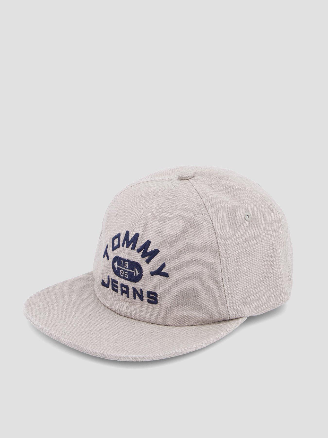 Image 2 of 4 of Tommy Jeans World Gym Graphic Cap - Grey
