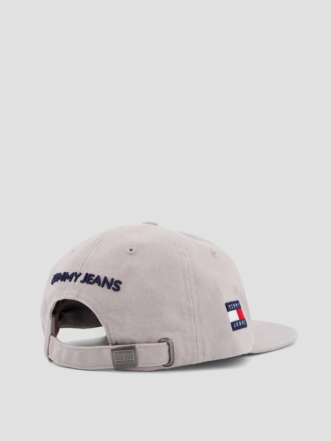Image 4 of 4 of Tommy Jeans World Gym Graphic Cap - Grey