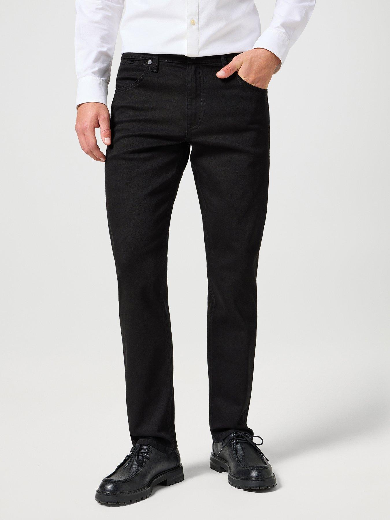 Wrangler Greensboro Regular Fit Jeans - Black