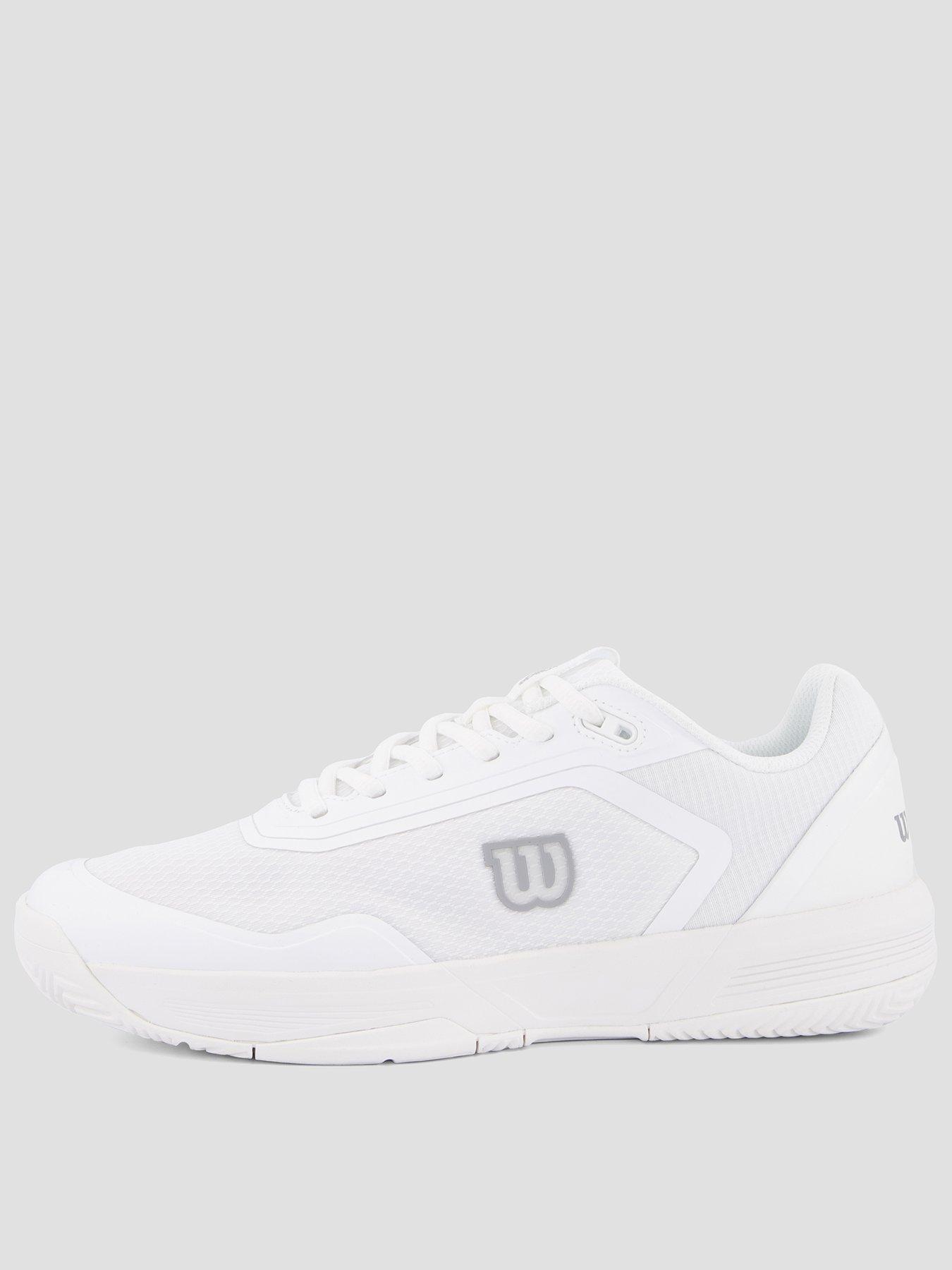 Wilson Mens Tennis Courtglide Shoes, White, Size 7, Men