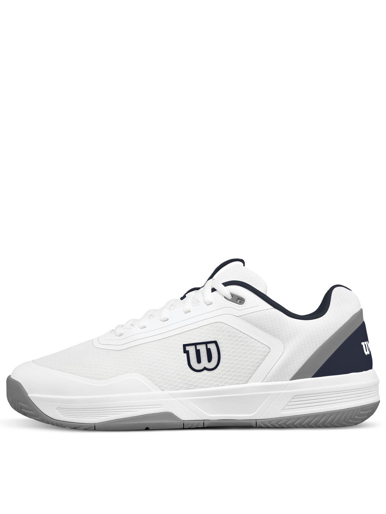 Wilson Mens Tennis Courtglide Shoes - White/grey