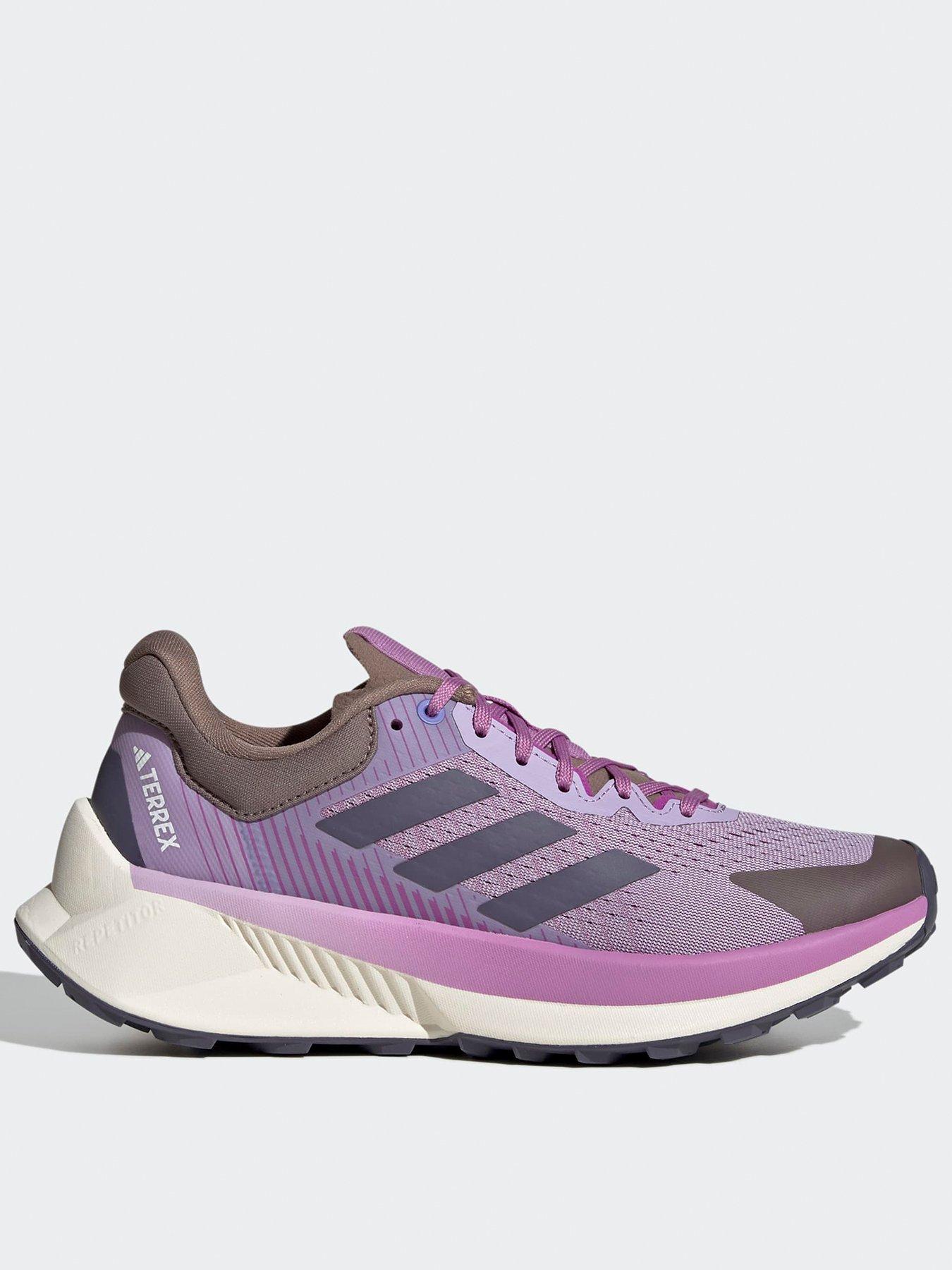 Adidas Terrex Womens Trail Running Soulstride Flow Trainers - Purple
