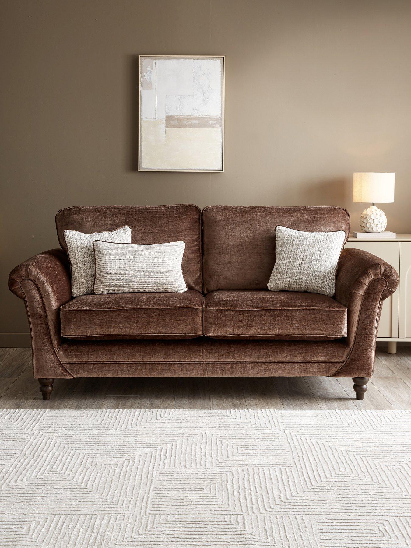 The Very Collection Highgate 3 Seater Fabric Sofa