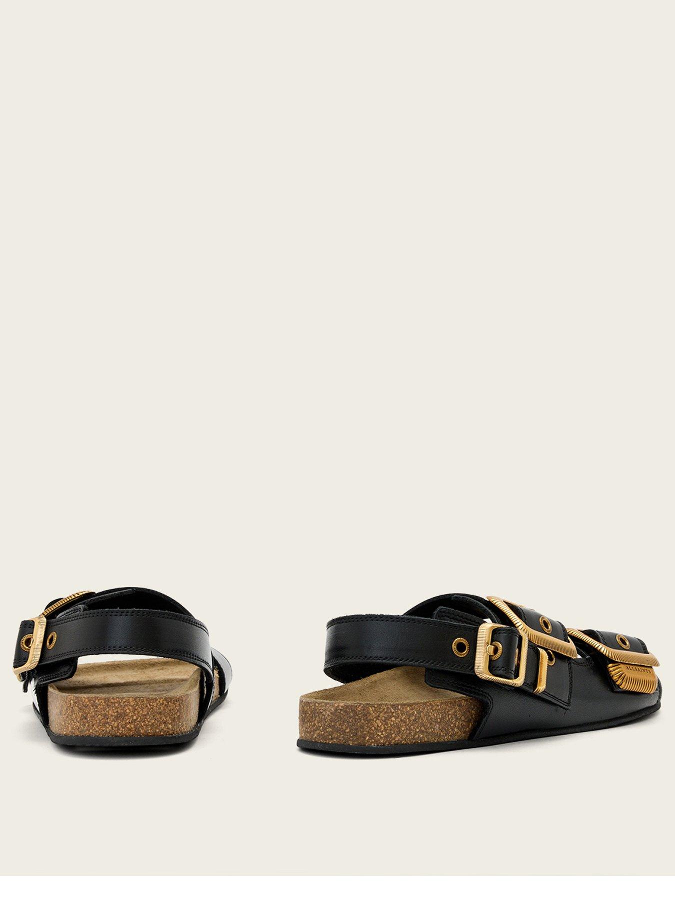 Image 3 of 5 of AllSaints Staffa Sandal - Black