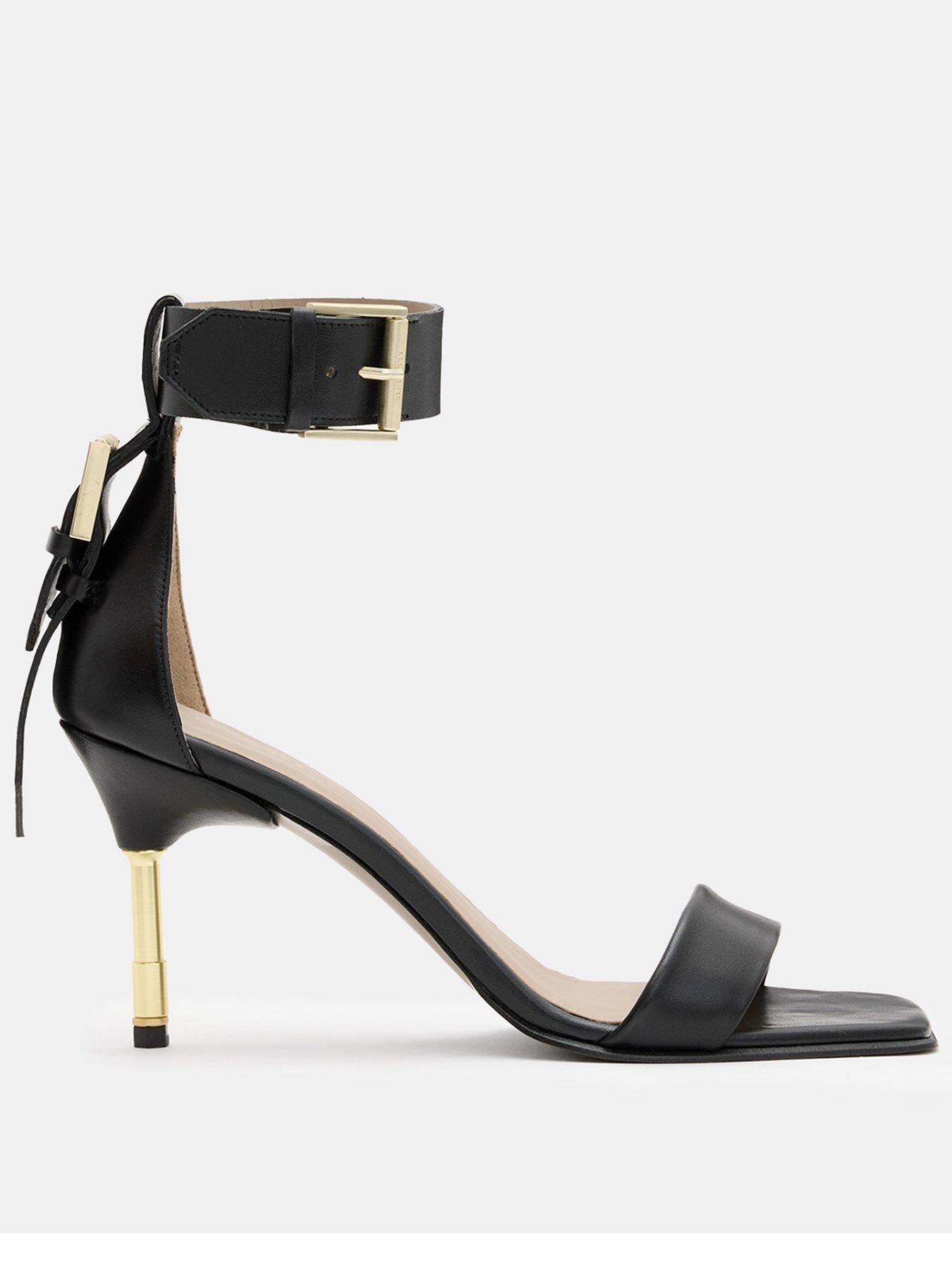 AllSaints NOIR MID SANDAL