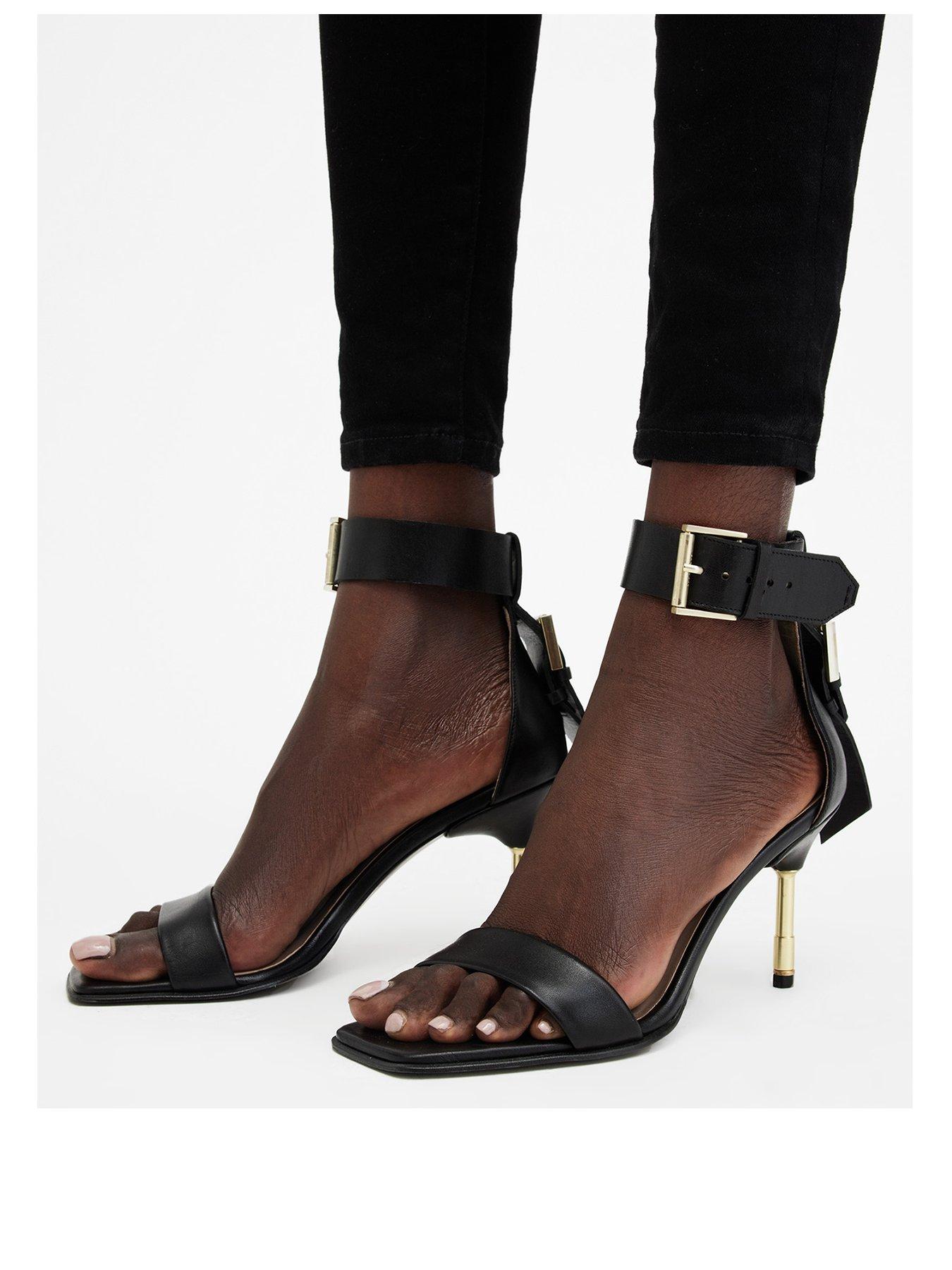 Image 2 of 5 of AllSaints NOIR MID SANDAL