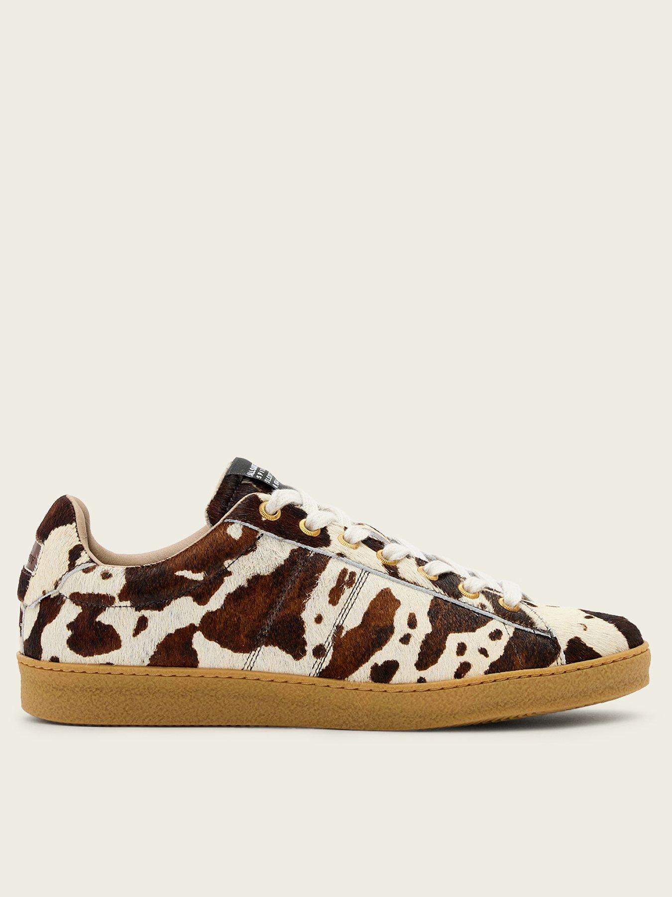 AllSaints Leon Sneaker, Brown, Size 8, Women
