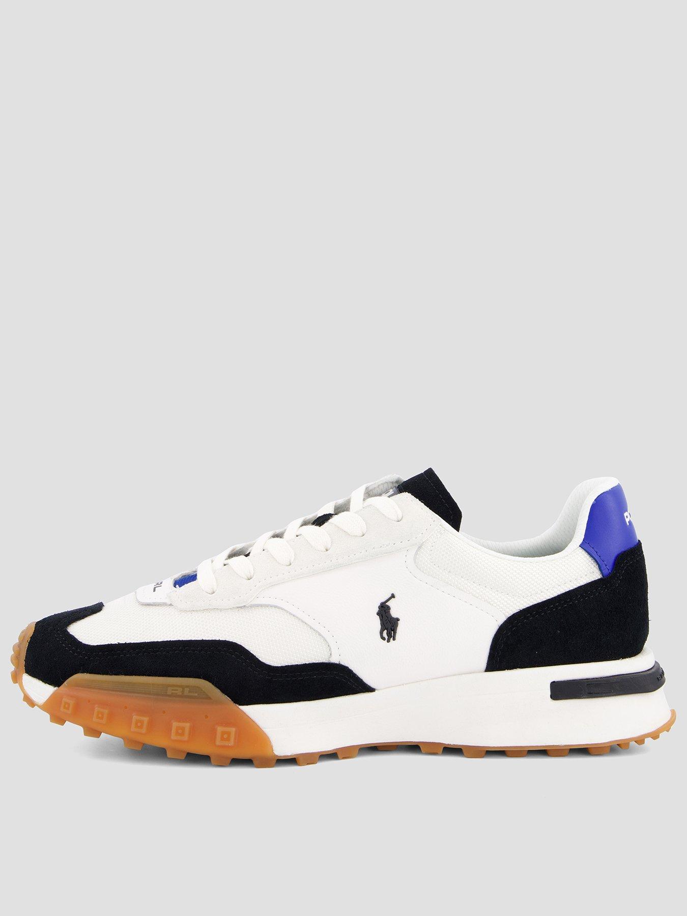 Polo Ralph Lauren Eldridge Leather/Suede Sneakers - White