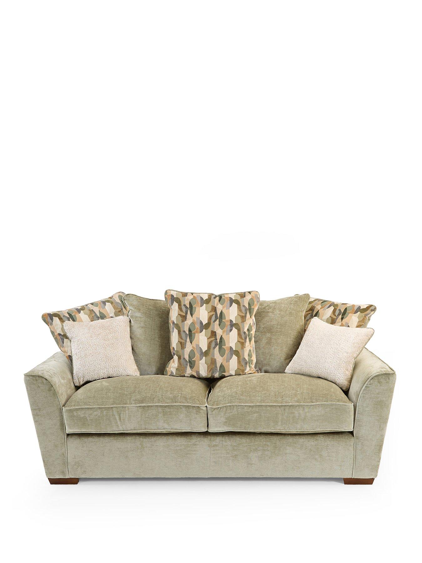 Image 2 of 8 of The Very Collection Clover 3 Seater Scatterback Sofa&nbsp;- Made to Order in the UK
