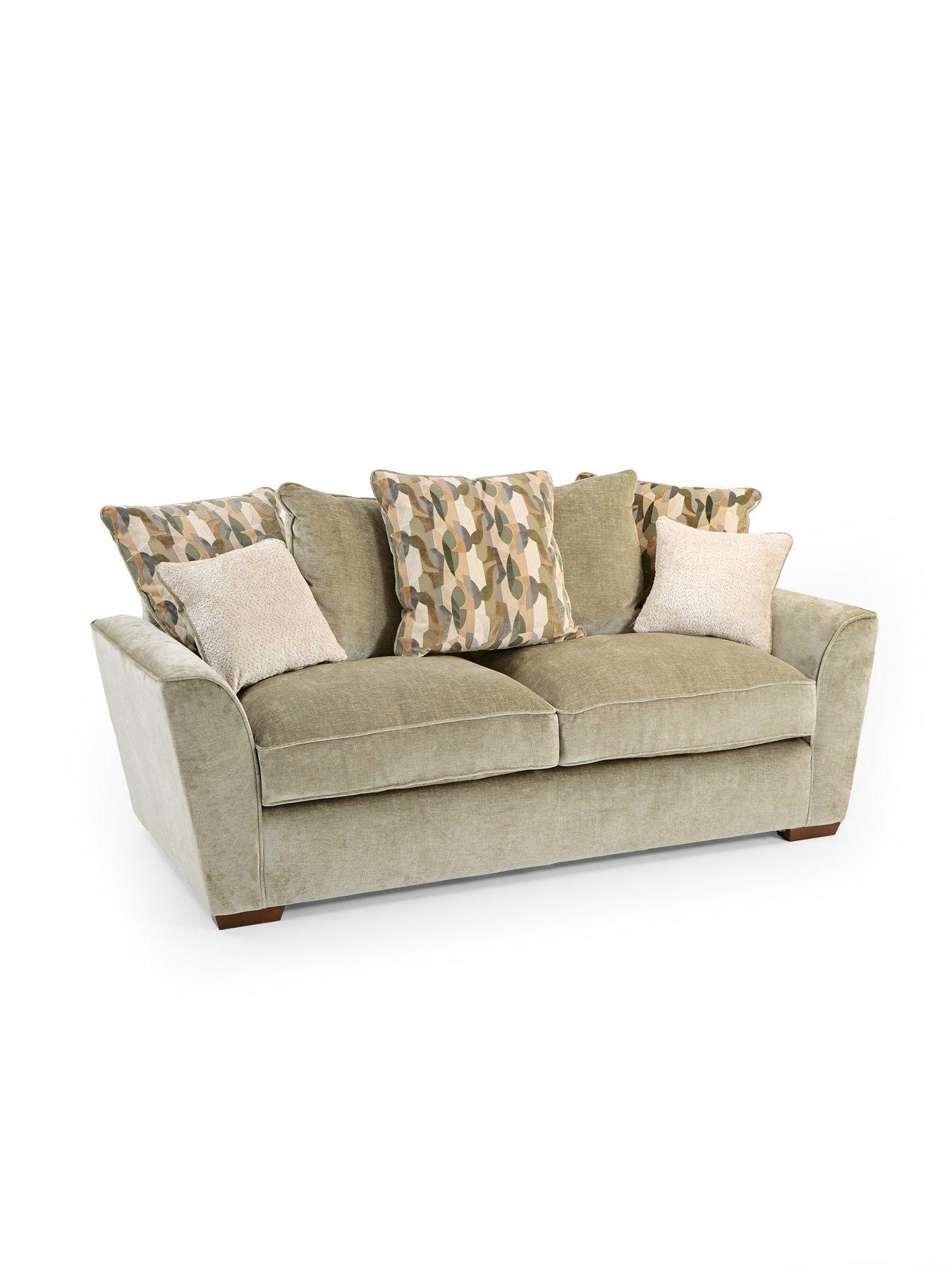 Image 3 of 8 of The Very Collection Clover 3 Seater Scatterback Sofa&nbsp;- Made to Order in the UK