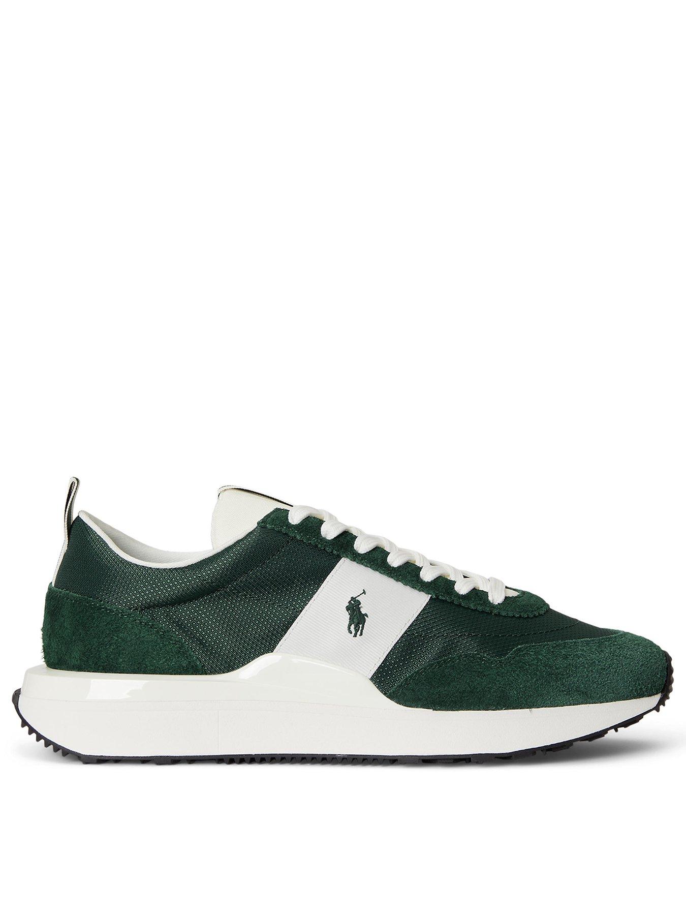 Polo Ralph Lauren Train '89 Pp Leather Sneakers - Green