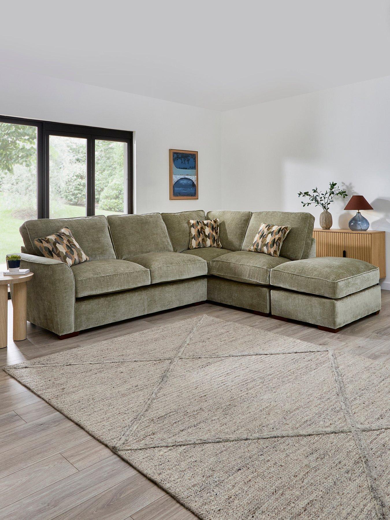 The Very Collection Clover Rh Crnr Chaise W Fs