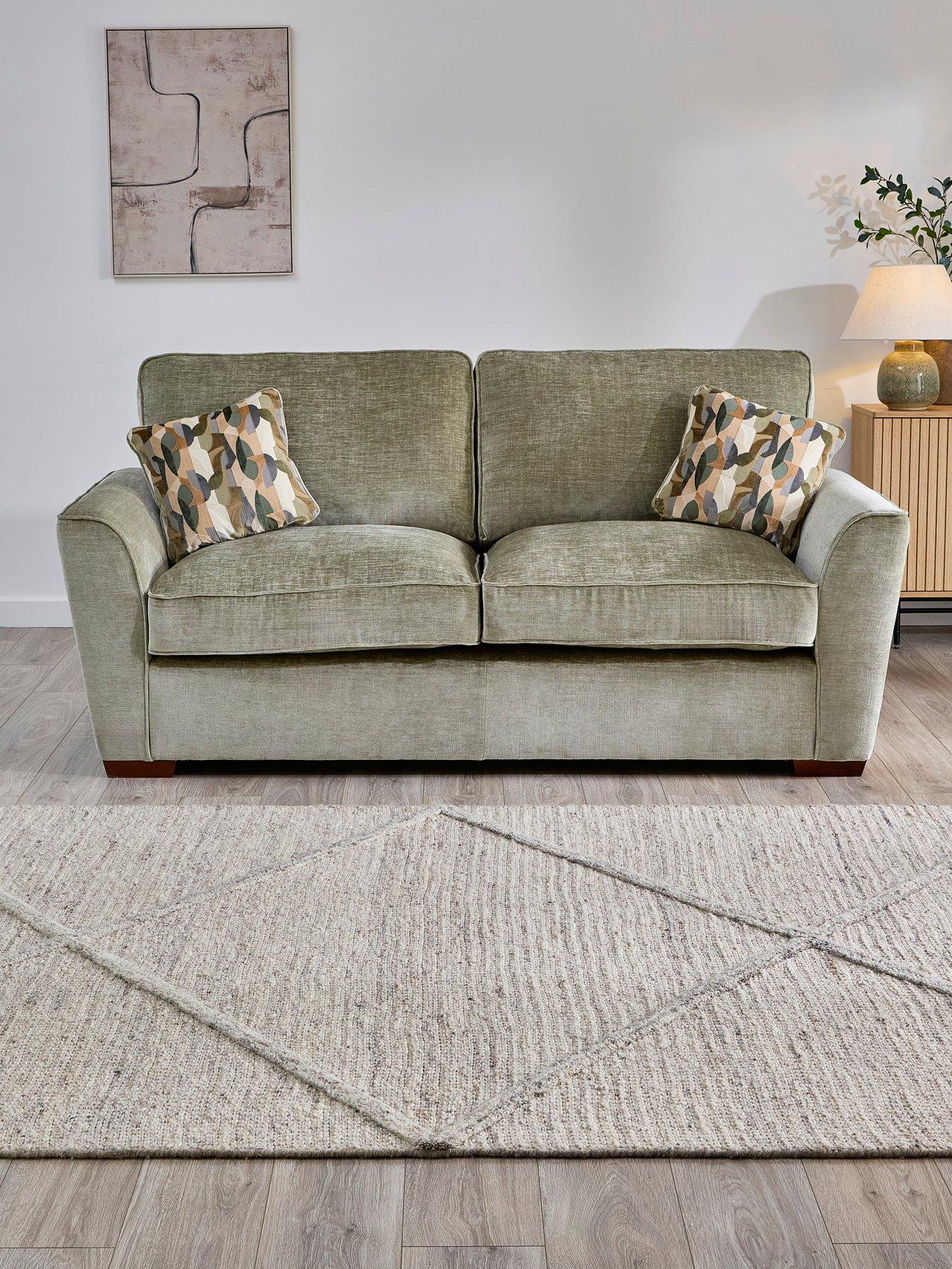 Image 1 of 7 of The Very Collection Clover 3 Seater Sofa&nbsp;- Made to Order in the UK