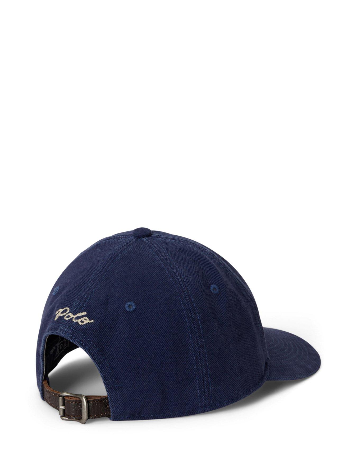 Polo Ralph Lauren Script Logo 6 Panel Cap - Navy | Very