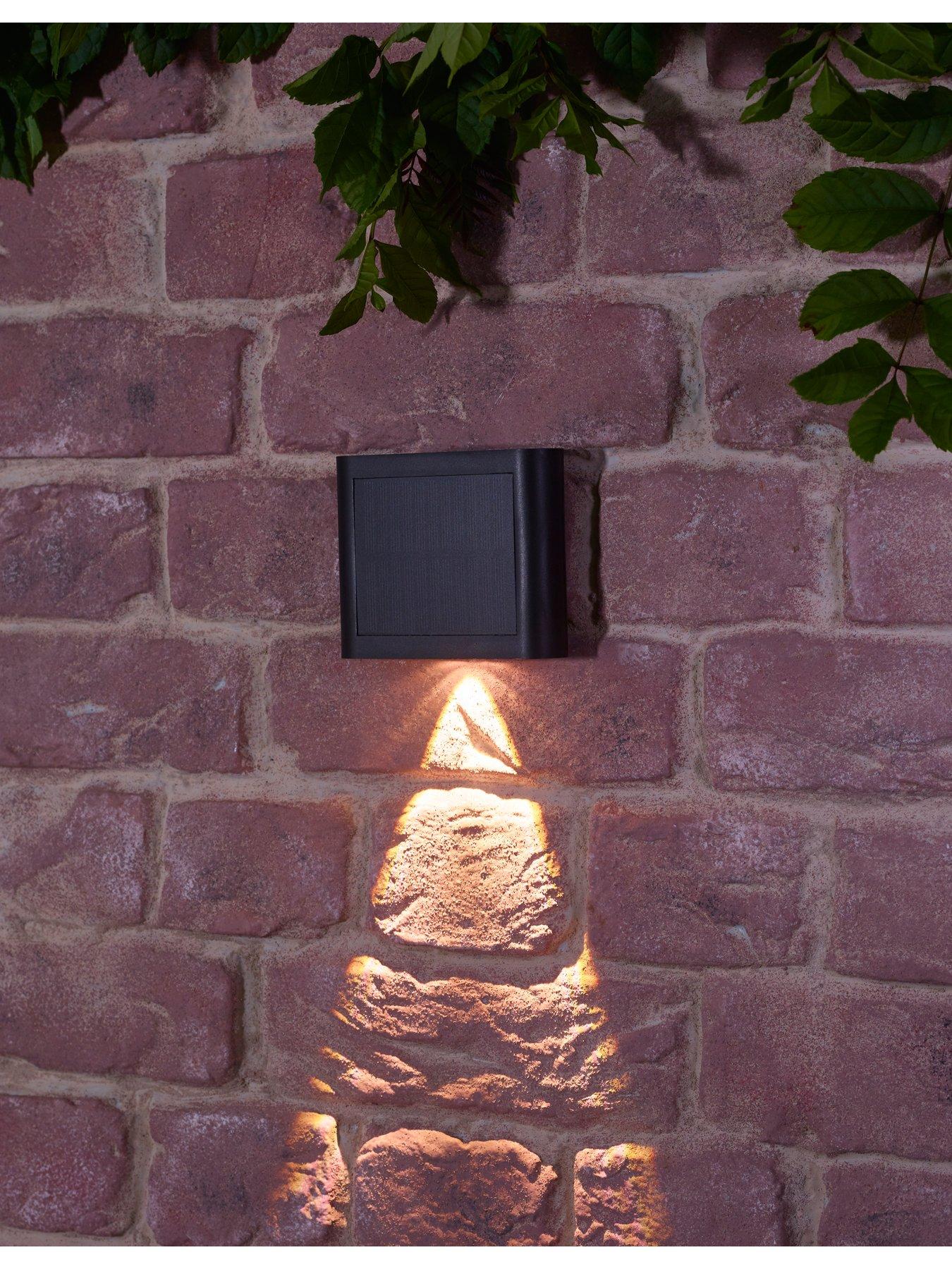 Image 3 of 5 of Smart Solar 2 Way Wall, Fence & Post Light - 2pk