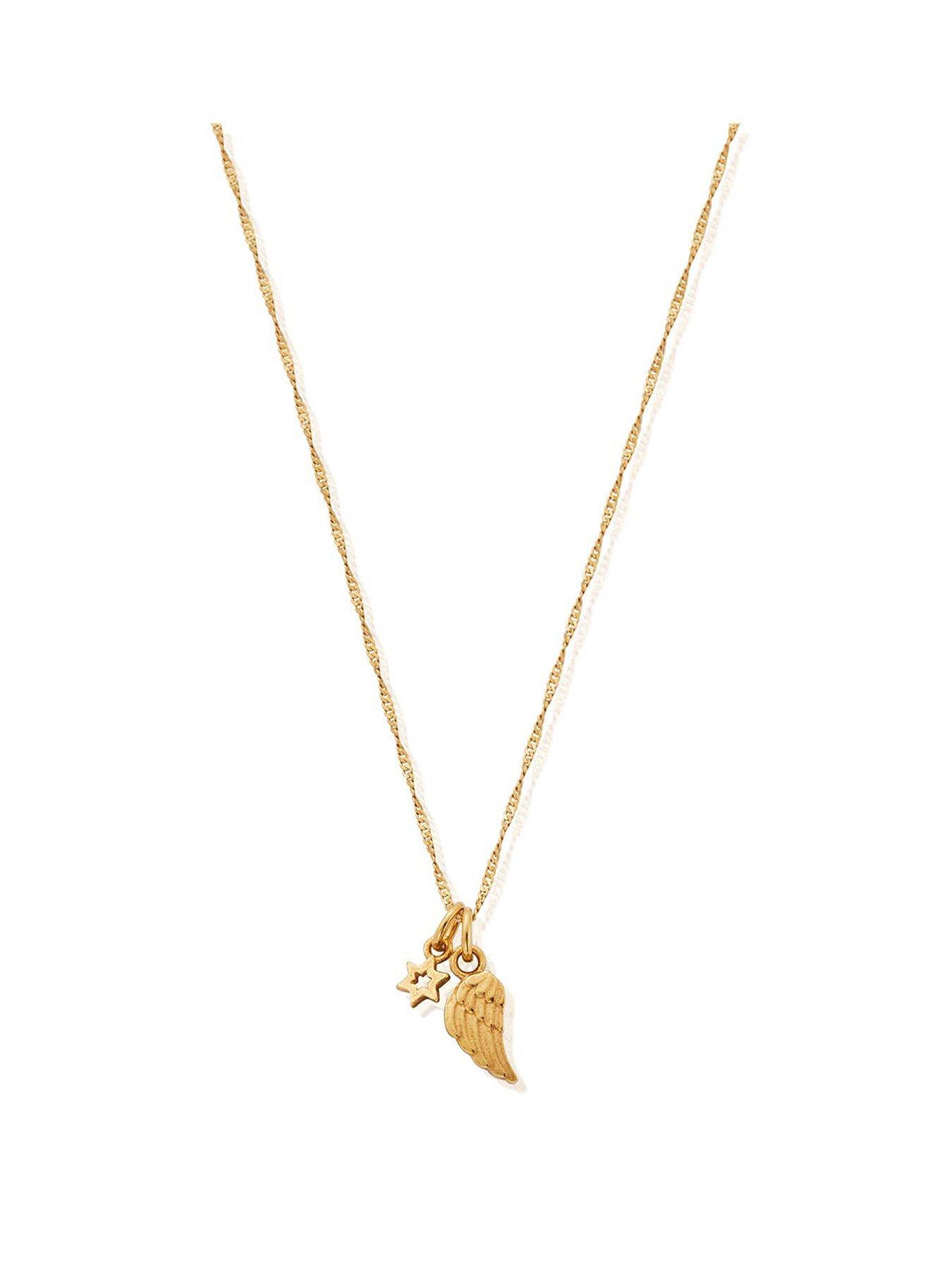ChloBo GOLD TINY TWISTED ROPE CHAIN GUIDANCE NECKLACE