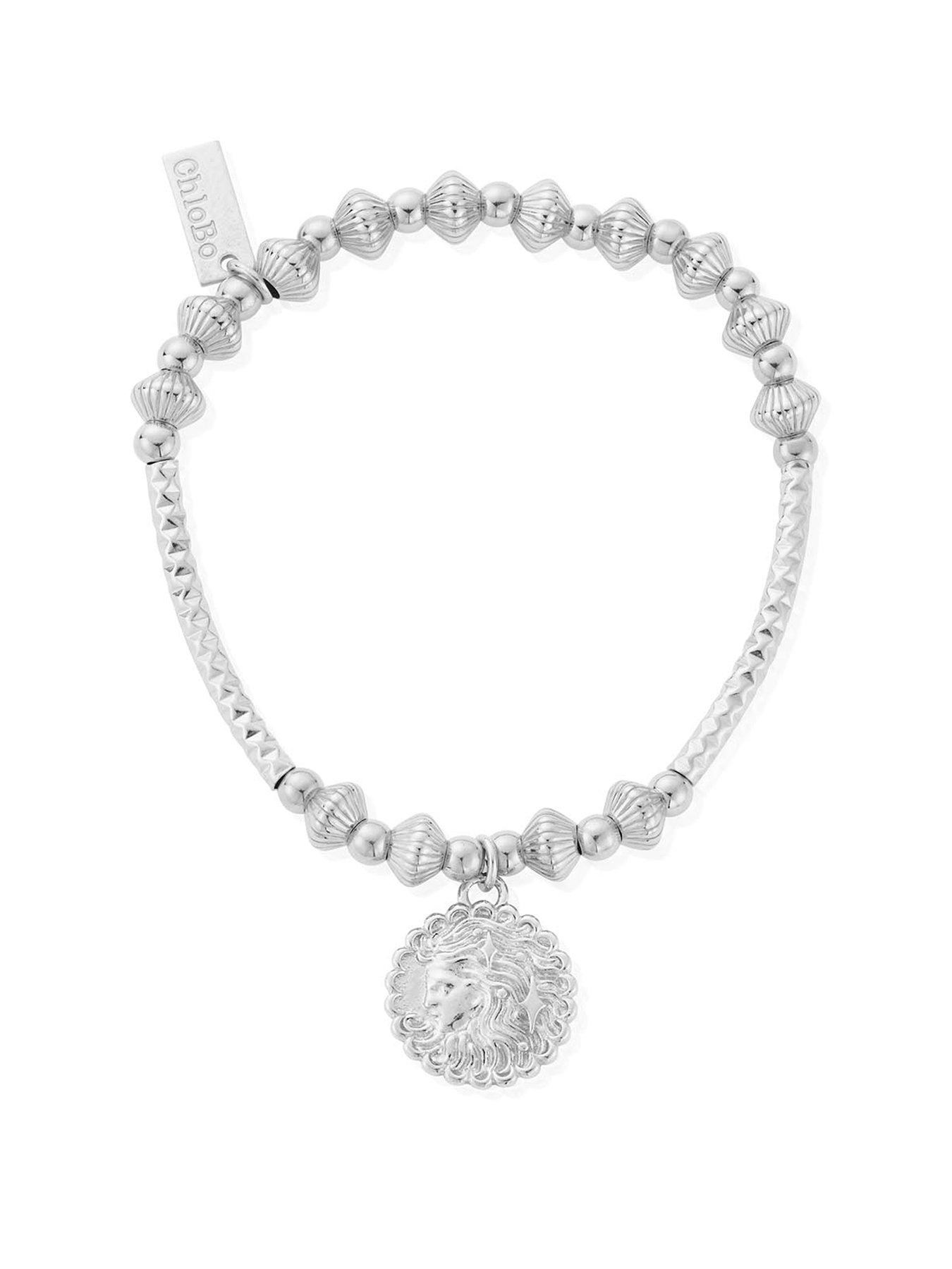 ChloBo PATTERN NOODLE DISC GODDESS BRACELET