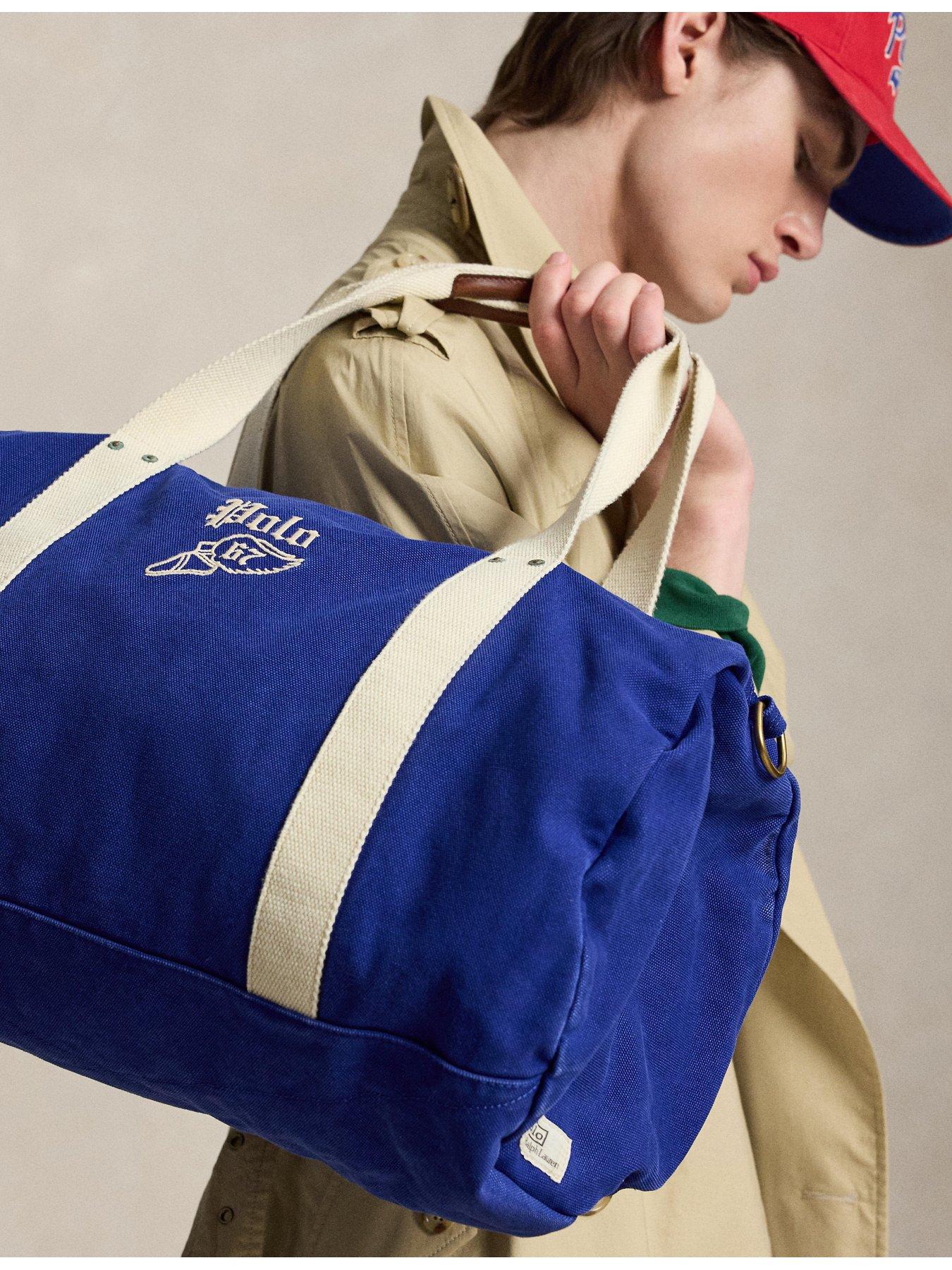 Image 6 of 6 of Polo Ralph Lauren Preppy Icon Duffle Bag - Navy