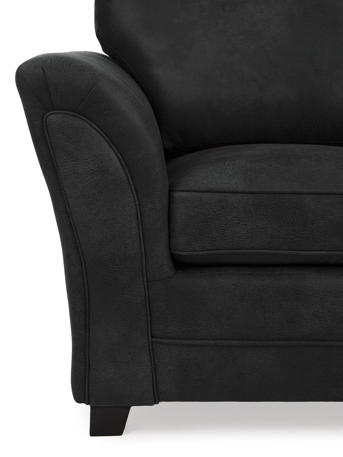 Image 4 of 5 of The Very Collection Dury Leather Look 3 + Chair