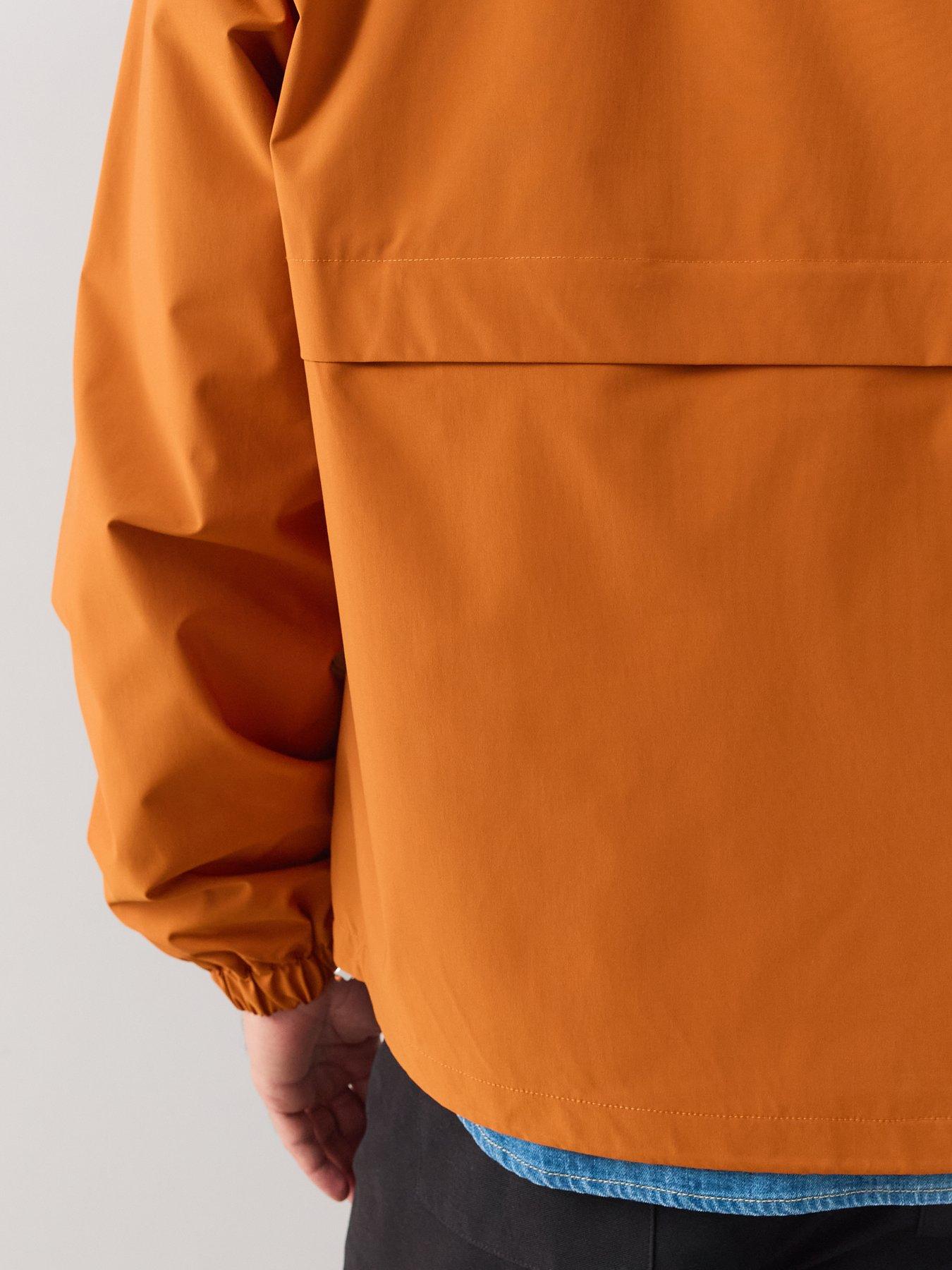 Image 6 of 6 of The Very Collection Showerproof Hooded Pocket Front Jacket - Dark Orange