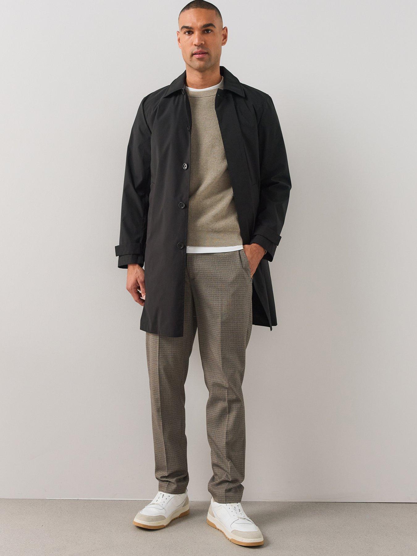 The Very Collection Padded Mac Jacket - Black