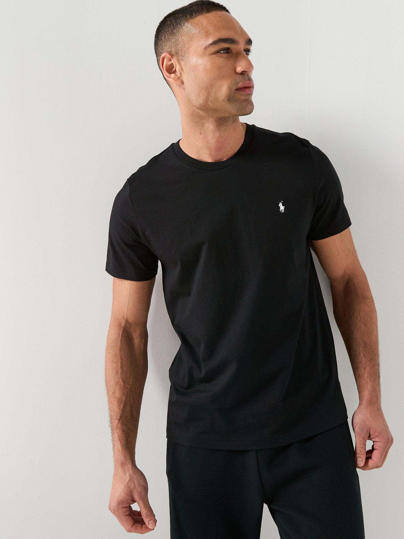 Polo Ralph Lauren Short Sleeve Crew Loungewear T-Shirt - Black