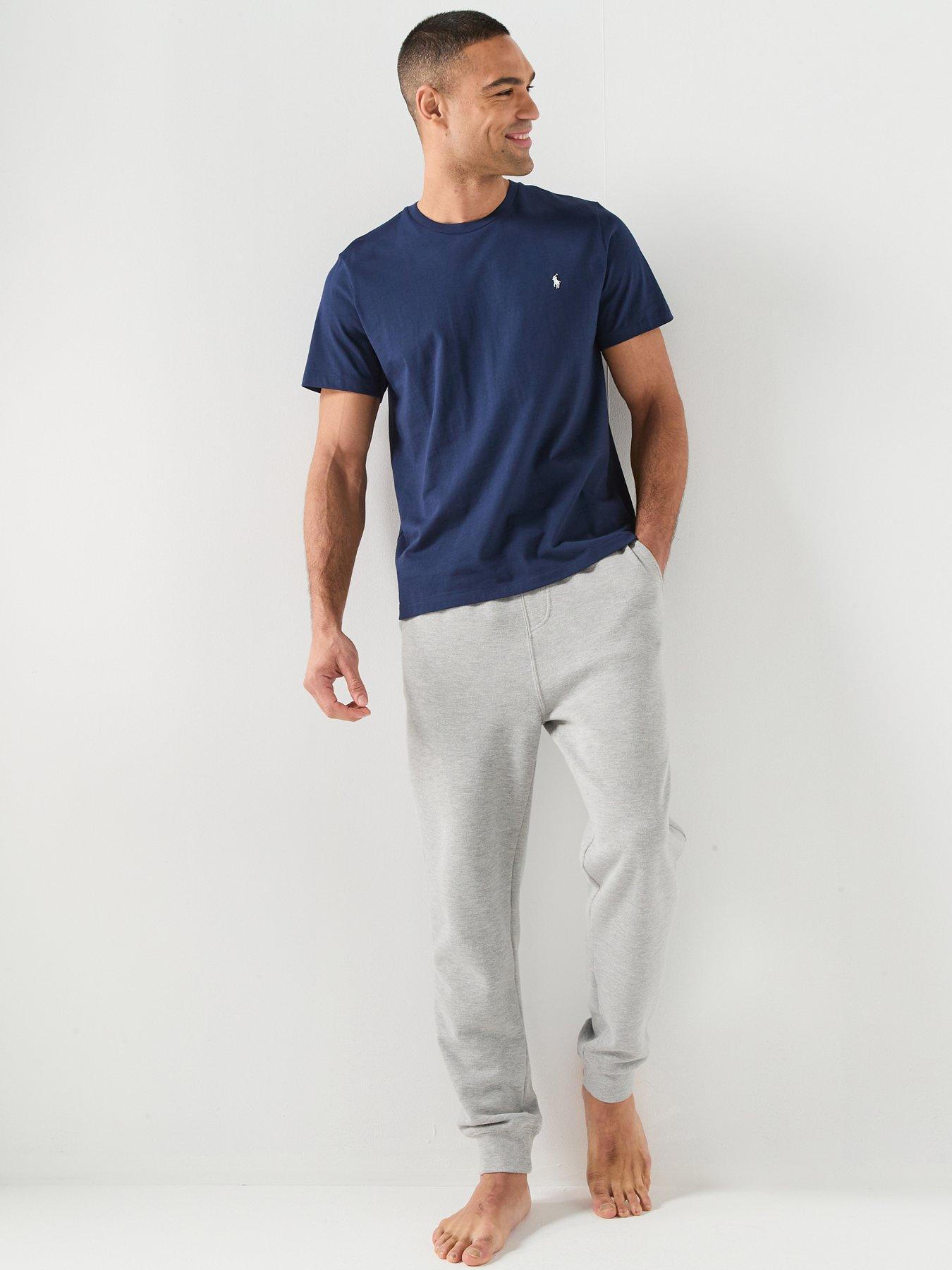 Image 3 of 5 of Polo Ralph Lauren Short Sleeve Crew Loungewear T-Shirt - Navy