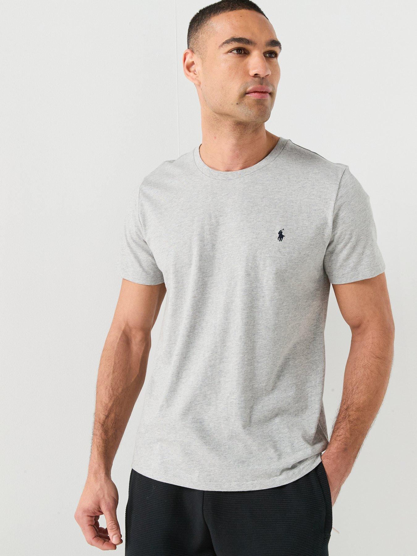 Polo Ralph Lauren Short Sleeve Crew Loungewear T-Shirt - Grey