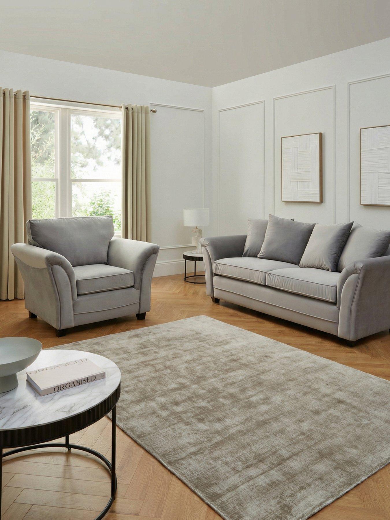 The Very Collection Leila 3 Seater + Chair
