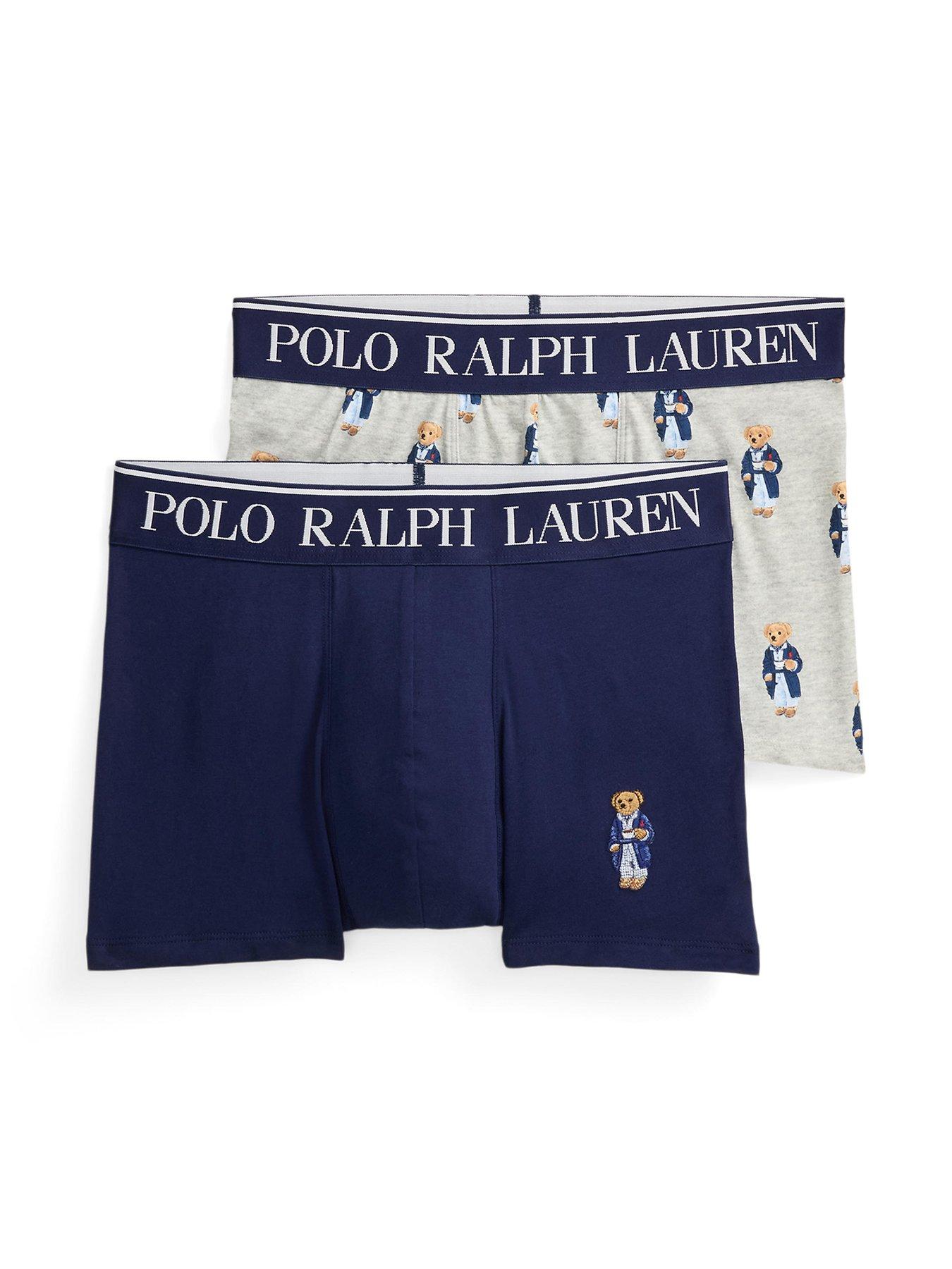 Polo Ralph Lauren 2 Pack Plain / Bear Trunks - Assorted