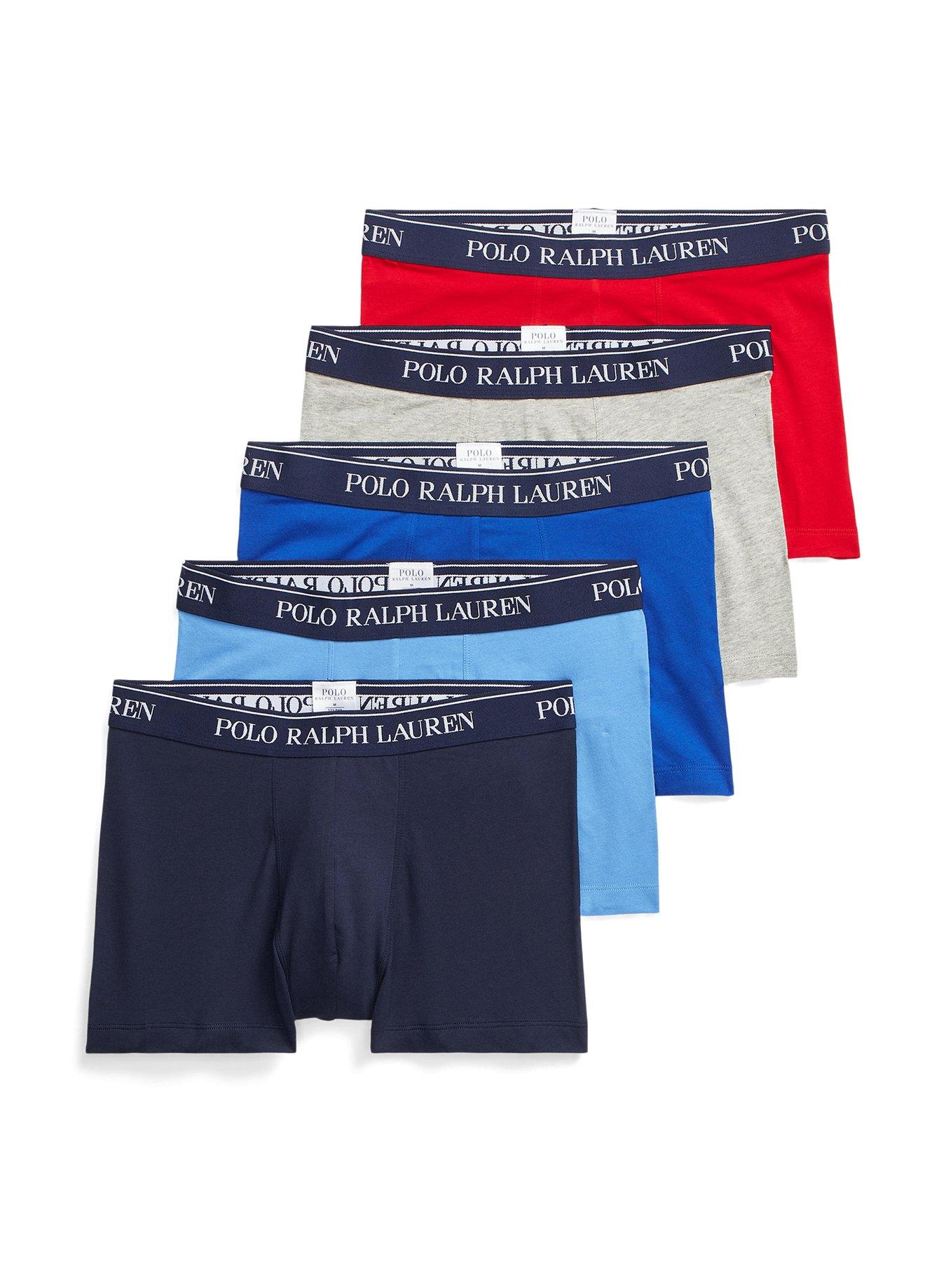Image 1 of 4 of Polo Ralph Lauren Classic 5 Pack Trunks - Assorted