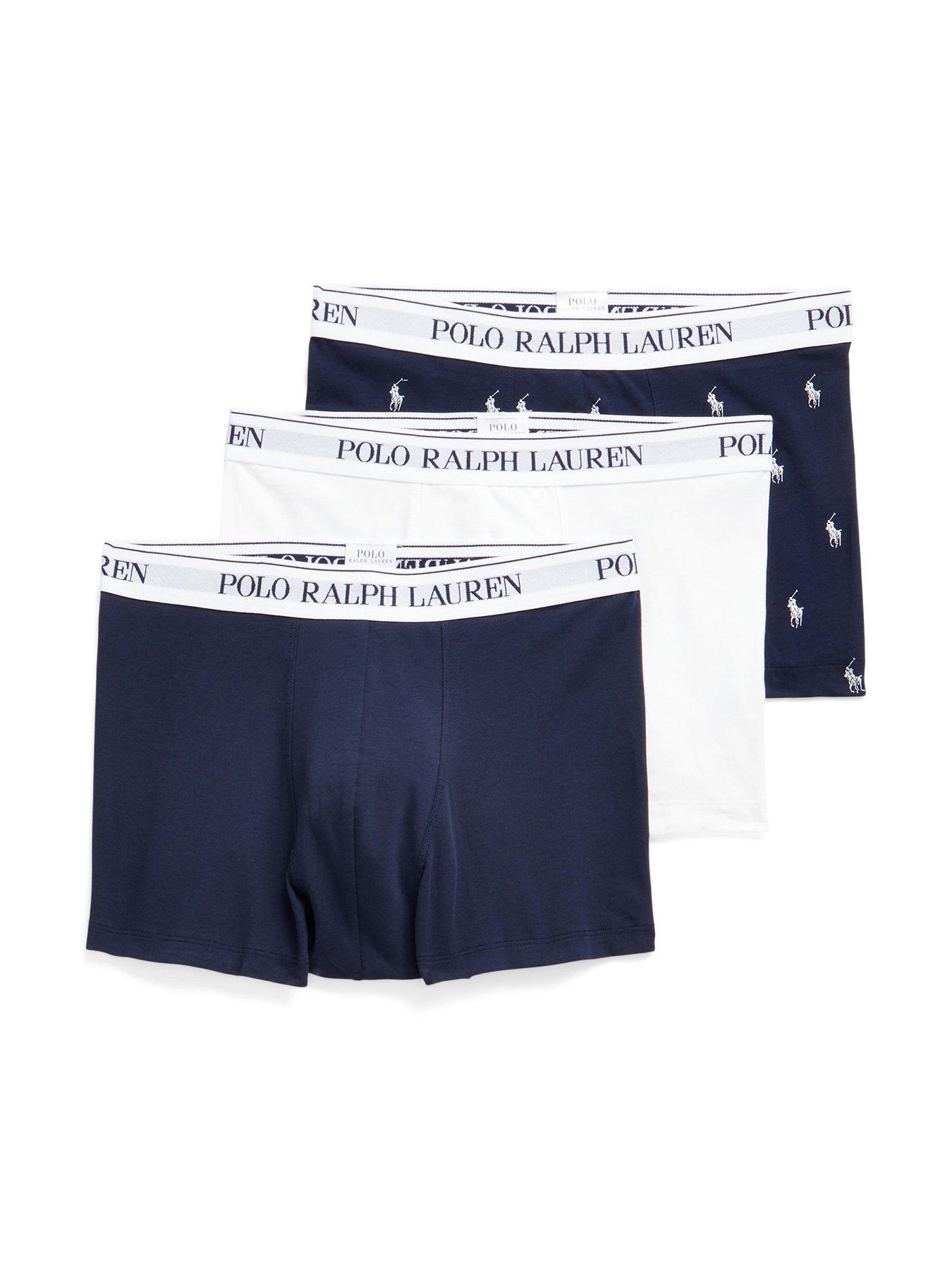 Polo Ralph Lauren Classic 3 Pack Trunks, Assorted, Size L, Men