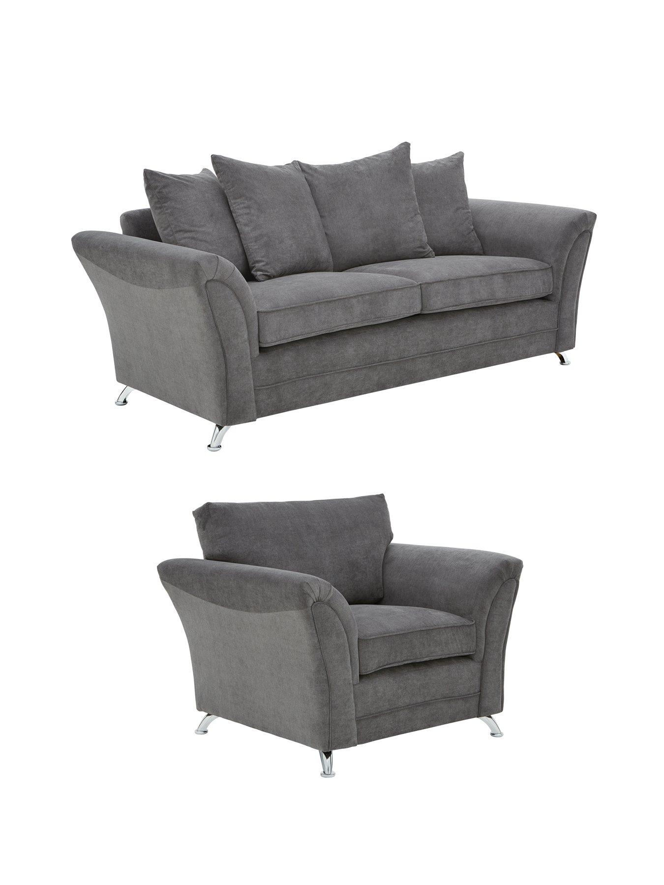 Image 2 of 5 of The Very Collection Dury 3 Seater + Chair