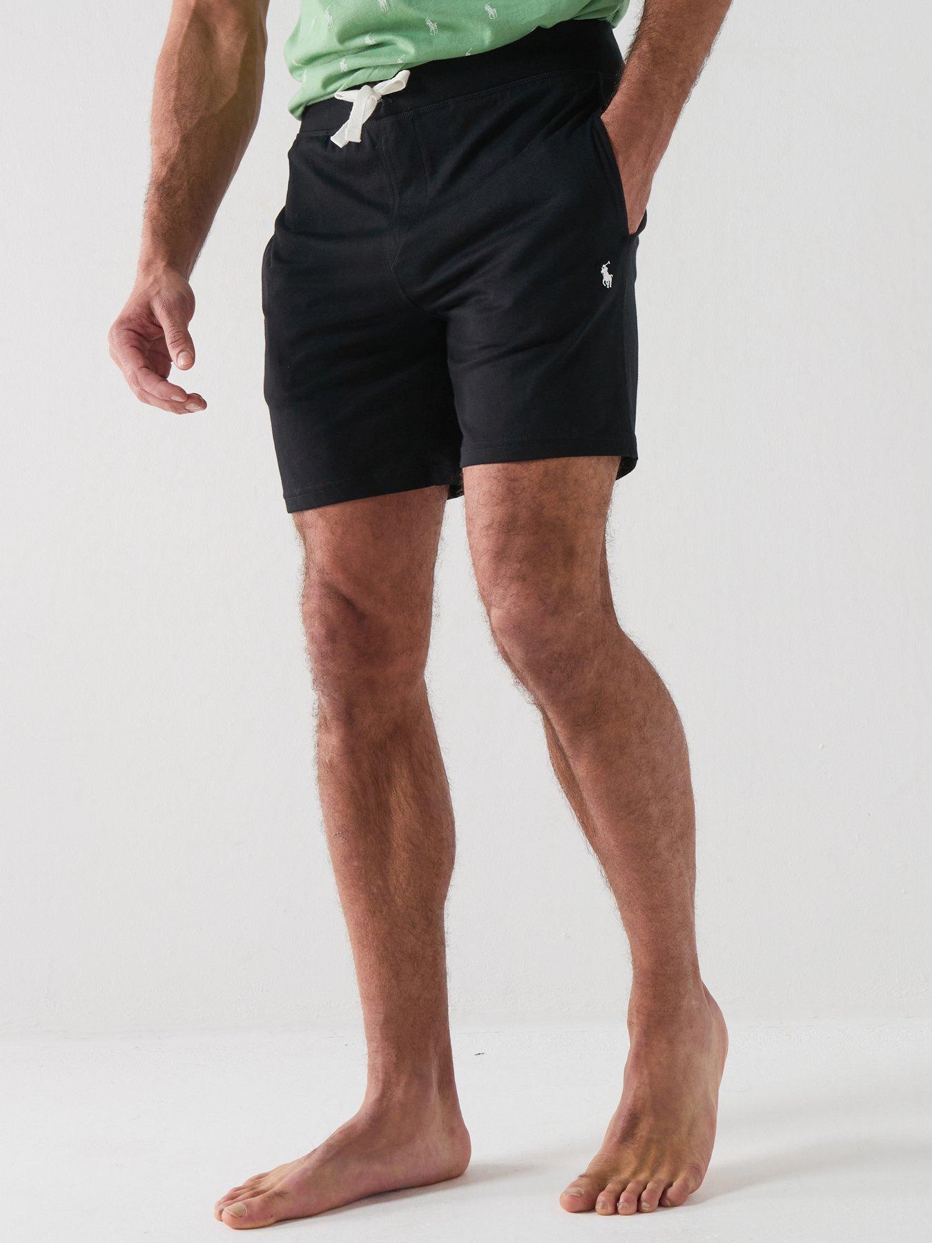 Polo Ralph Lauren Slim Fit Loungewear Shorts, Black, Size 2Xl, Men