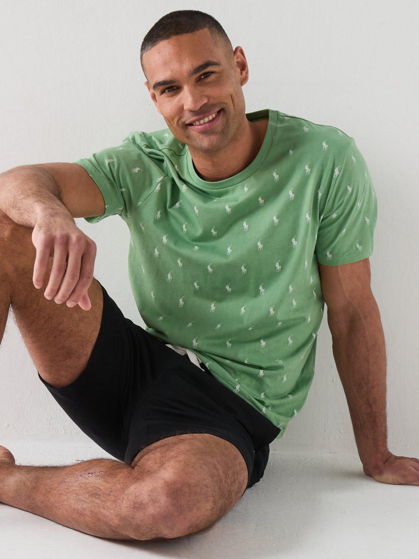 Image 6 of 6 of Polo Ralph Lauren Slim Fit Loungewear Shorts - Black