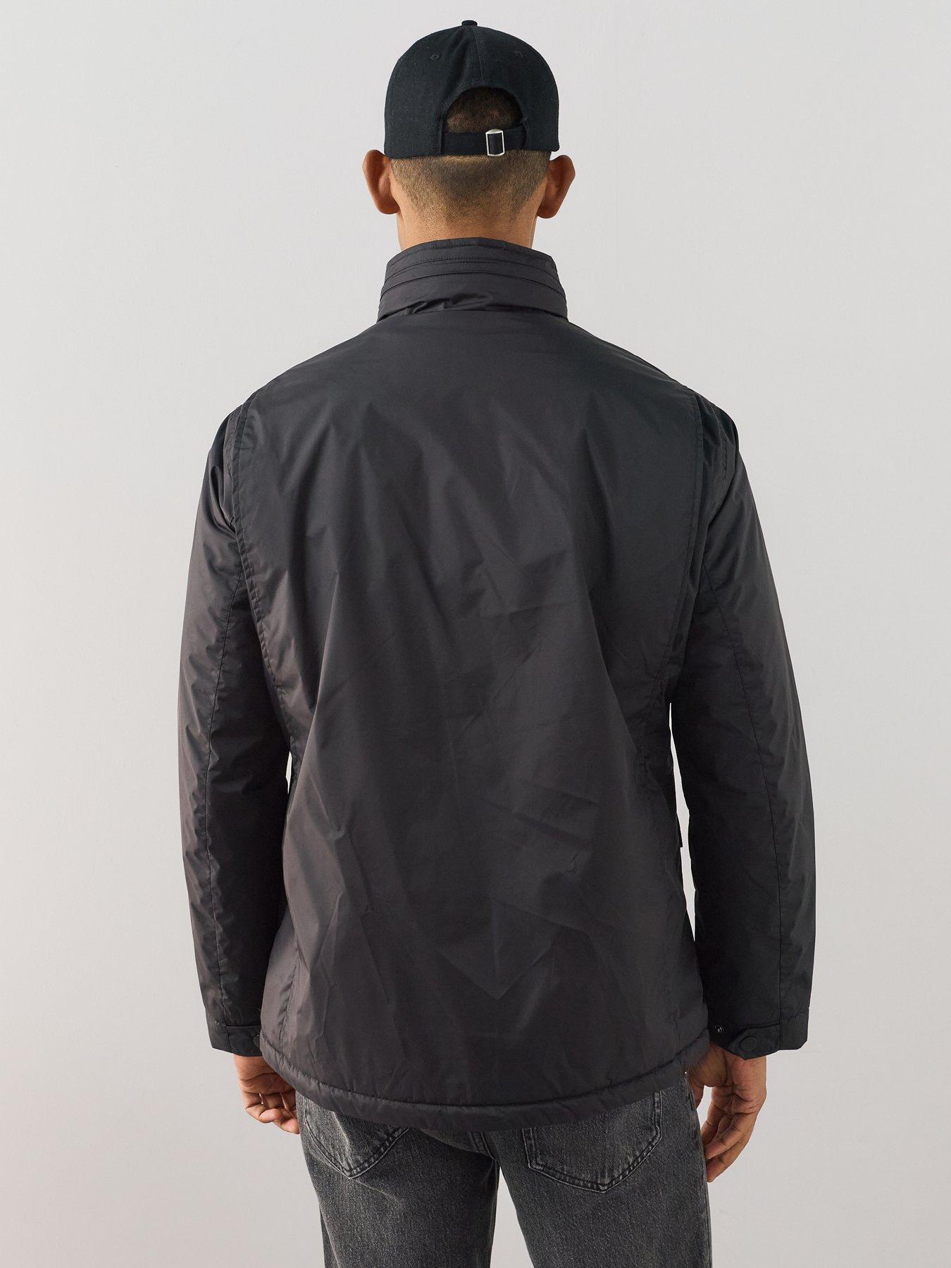 Image 2 of 7 of The Very Collection Showerproof 4 Pocket Jacket - Black