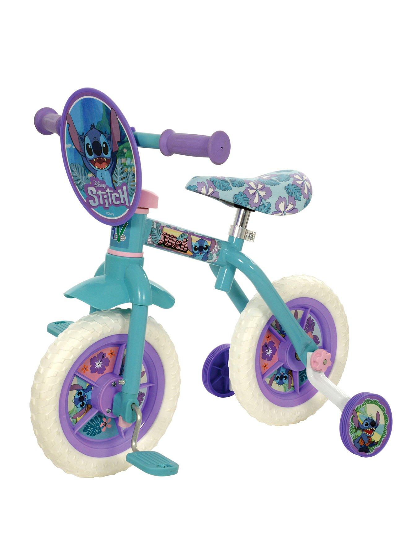 Image 1 of 7 of Disney Stitch Stitch 2-in-1 10" Training Bike