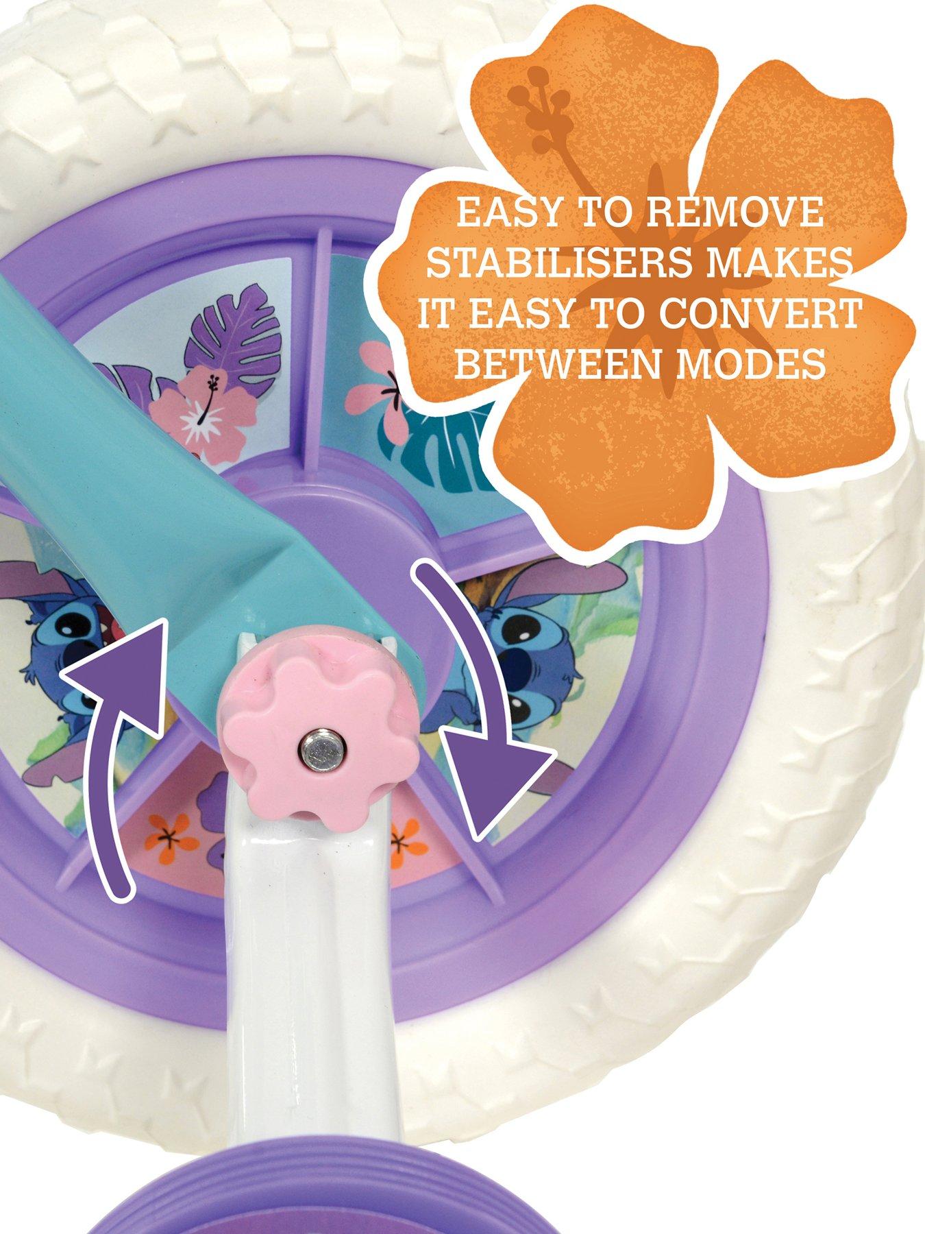 Image 6 of 7 of Disney Stitch Stitch 2-in-1 10" Training Bike