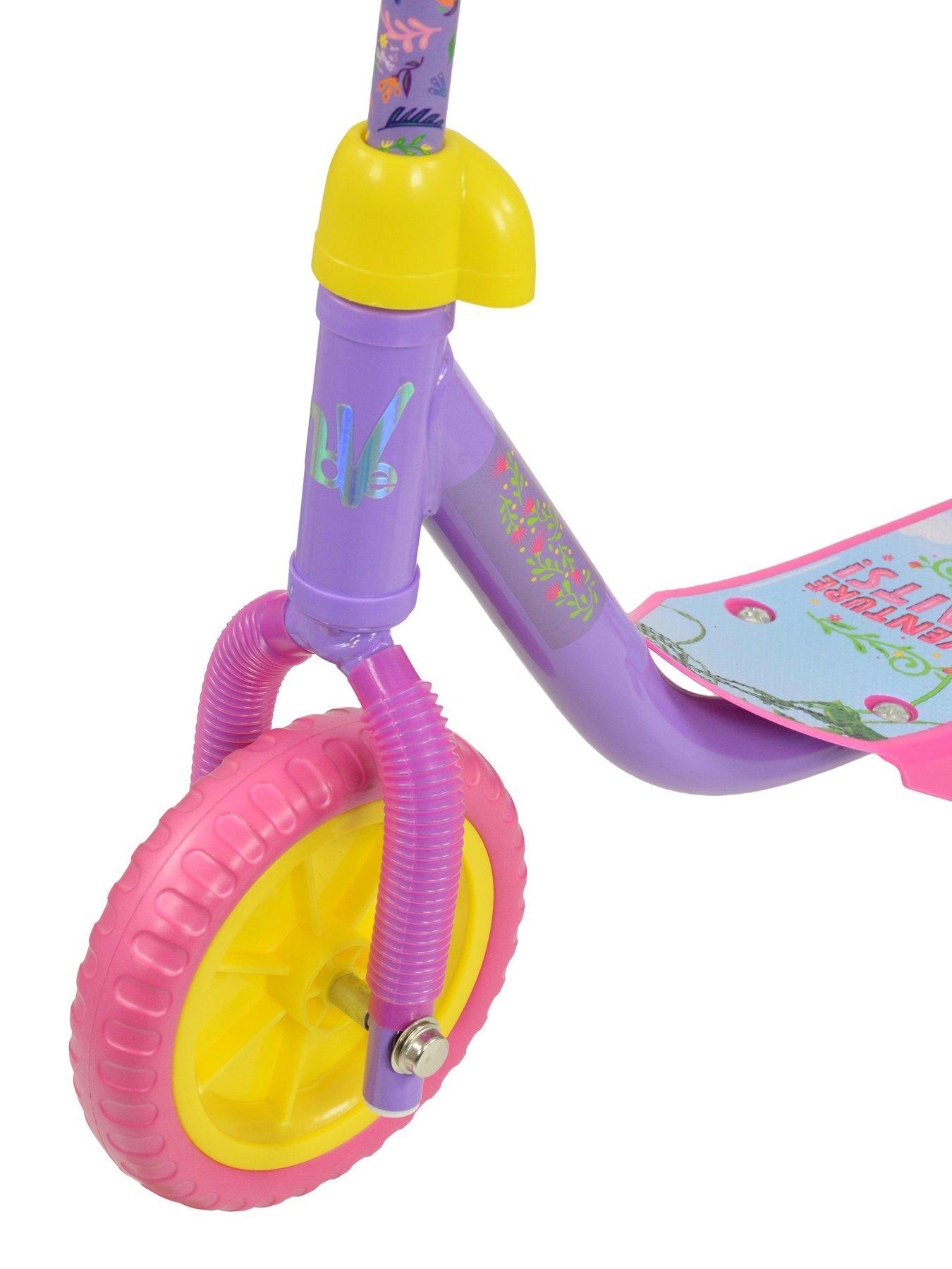 Image 2 of 6 of Dora the Explorer Dora Deluxe Tri Scooter